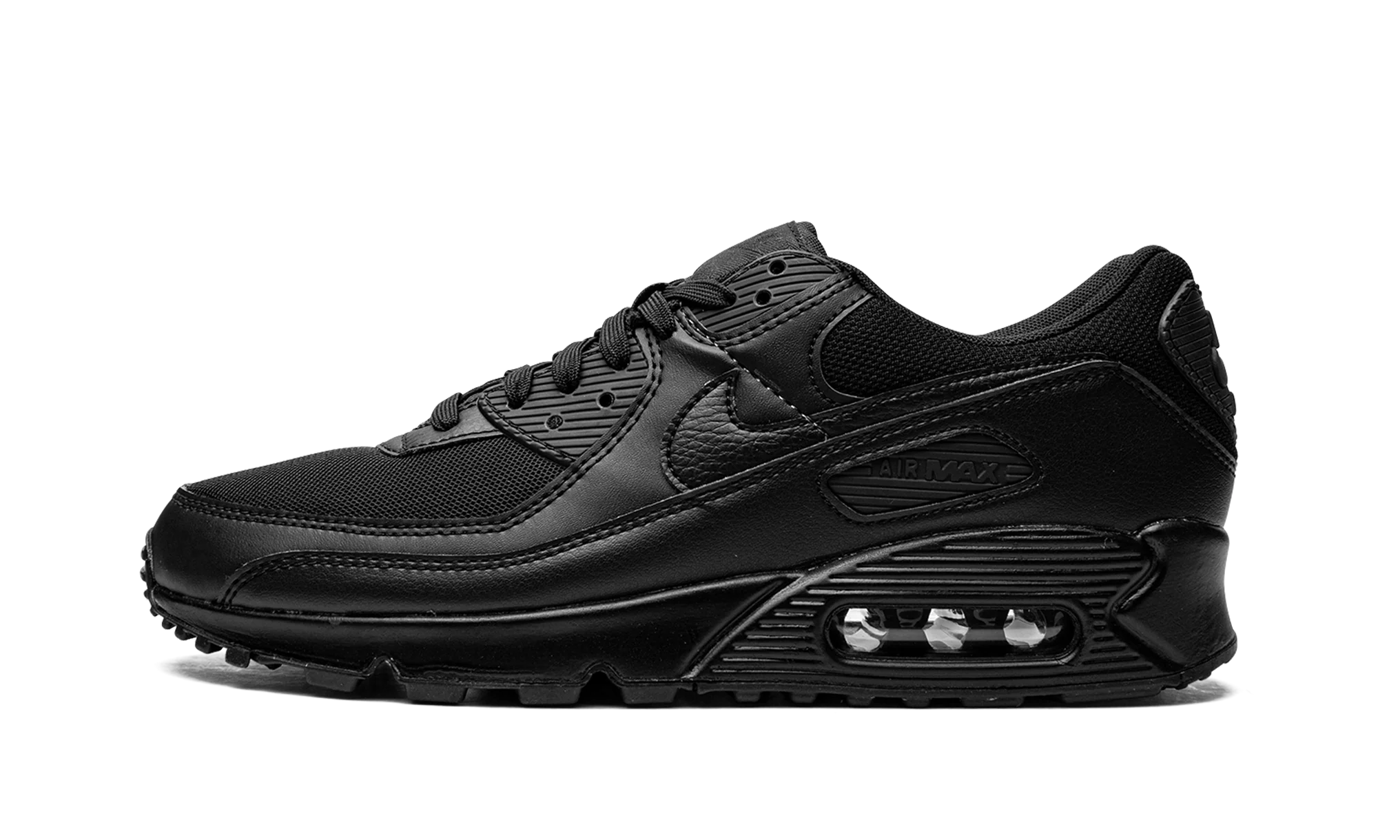 AIR MAX 90 MNS WMNS "Triple Black" DH8010 001