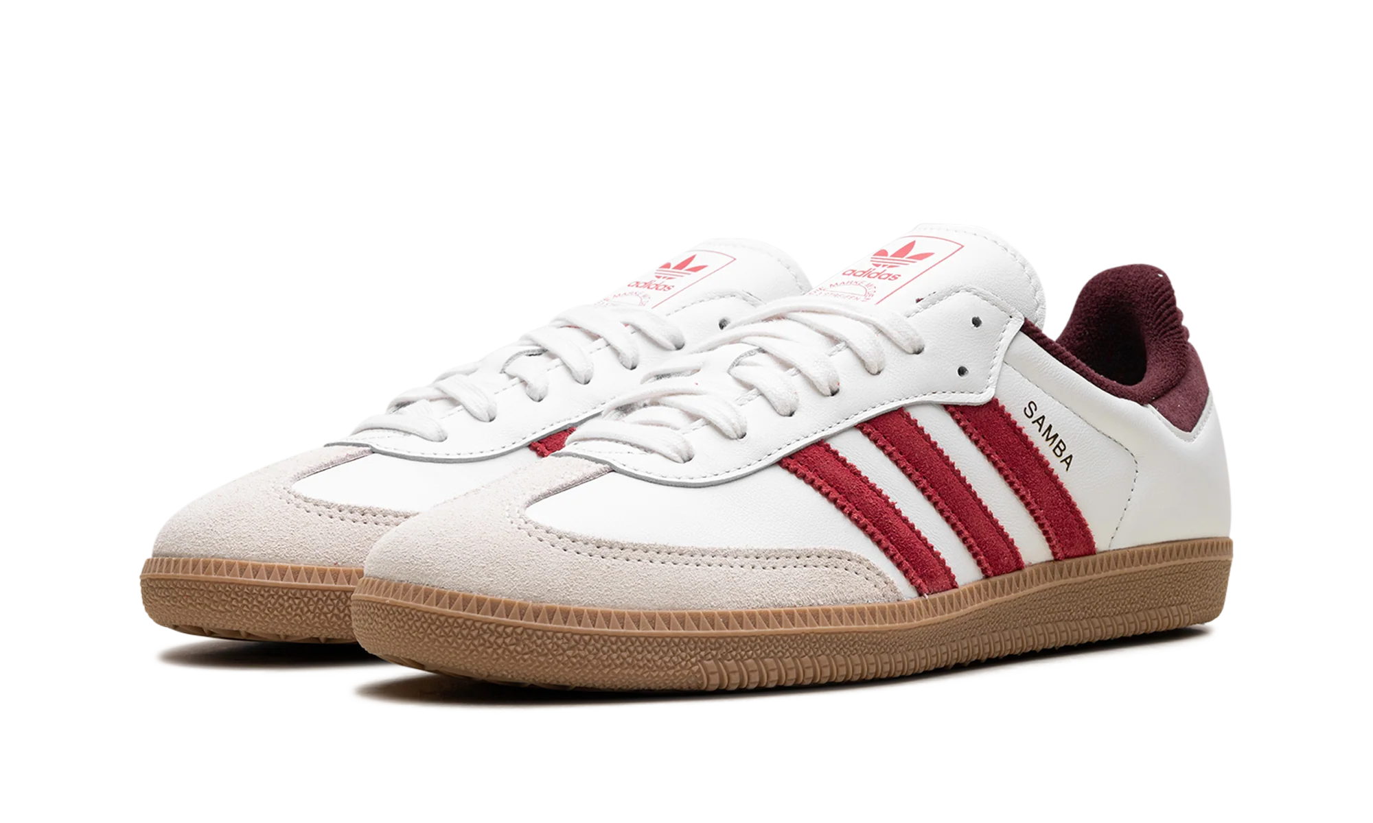 Samba OG "Core White Better Scarlet" JI3201