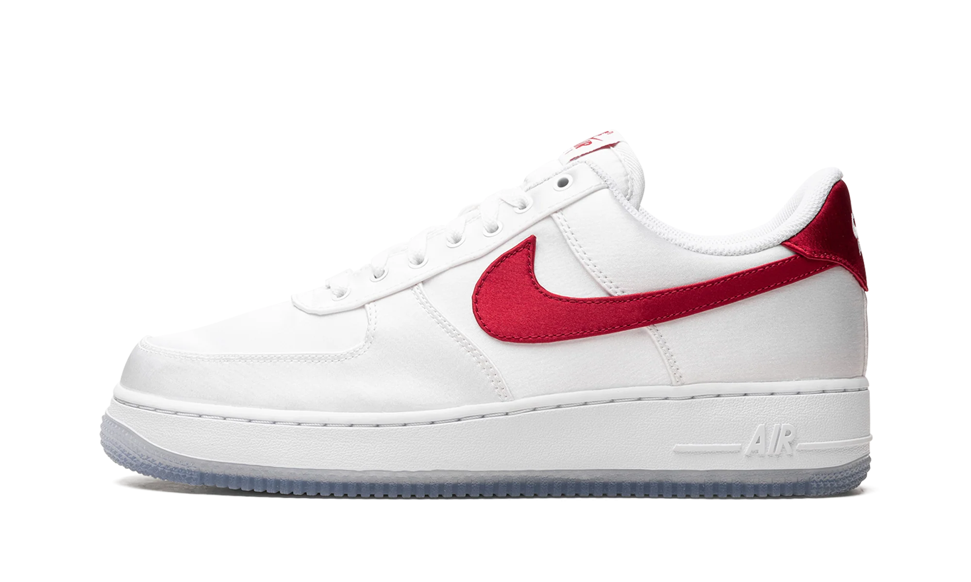 AIR FORCE 1 LO '07 WMNS "Satin White Varsity Red" DX6541 100