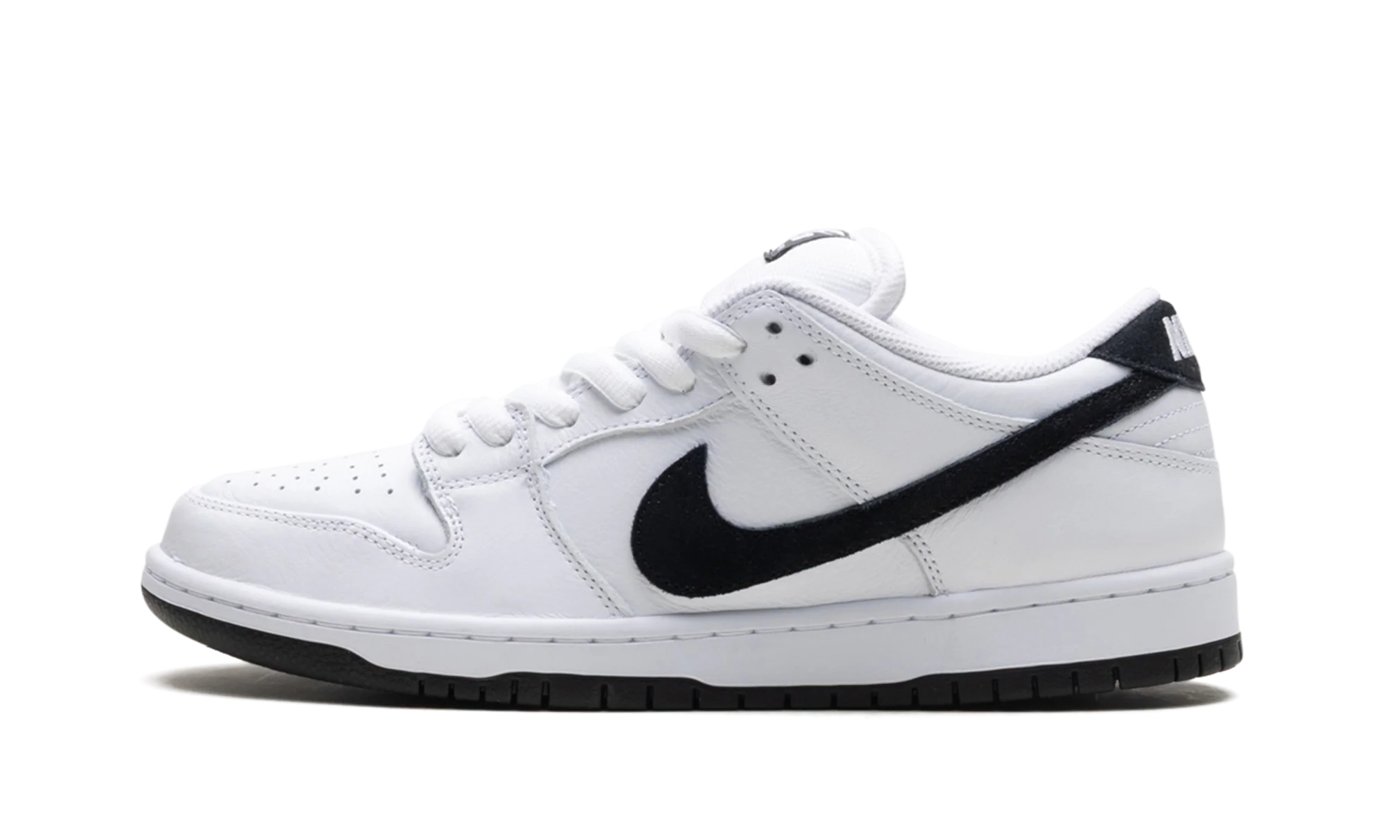 SB Dunk Low "White Black" HF3704 100