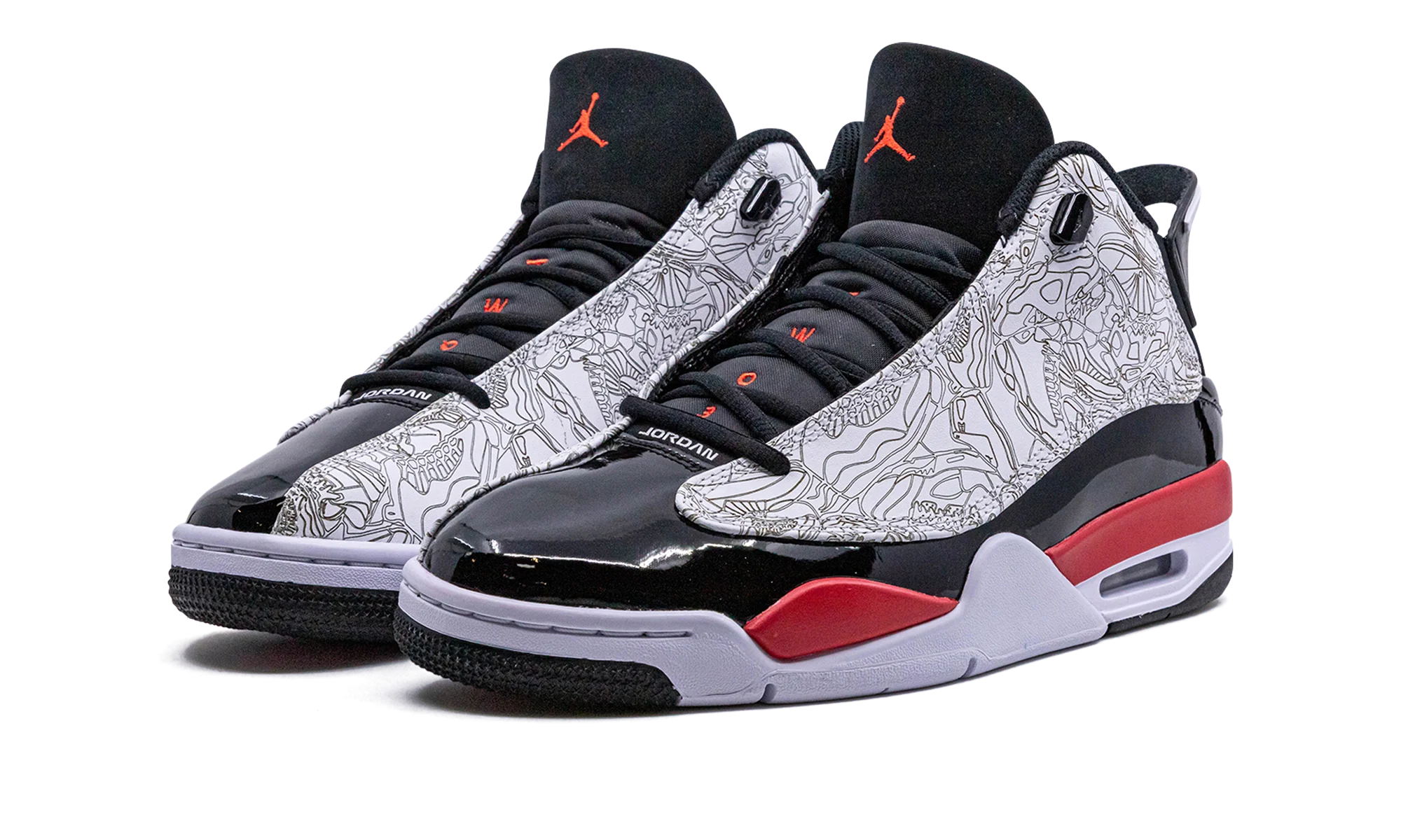 Air Jordan Dub Zero "Fire Red" 311046 162