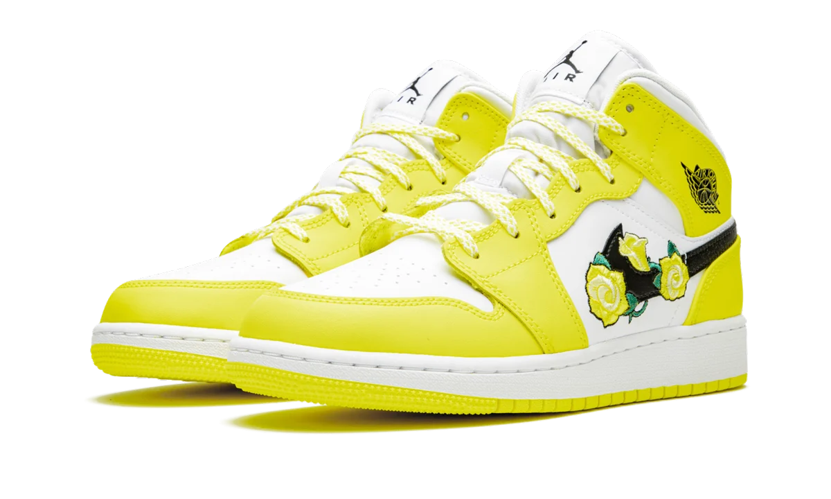 Air Jordan 1 Mid GS "Dynamic Yellow" AV5174 700