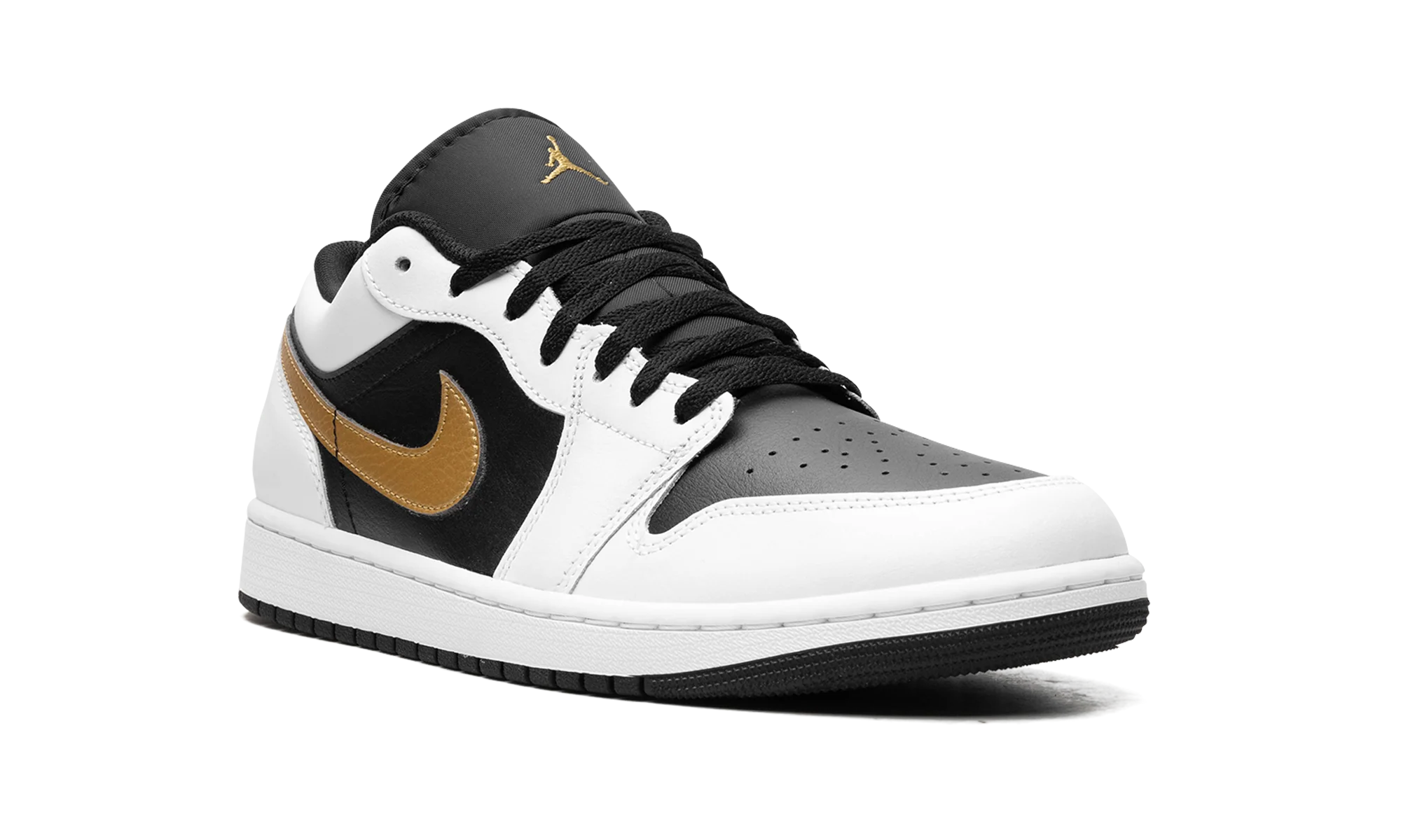 Air Jordan 1 Low "Gold Swoosh" 553558 172
