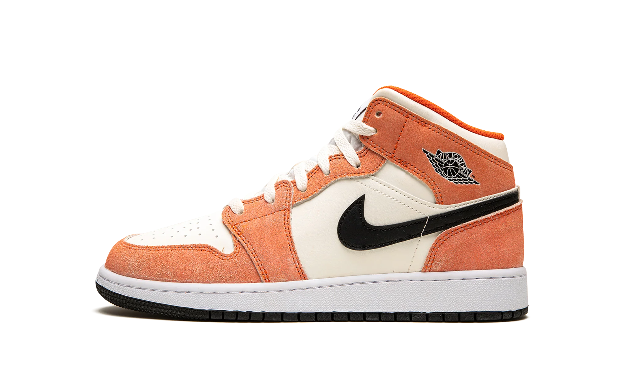 Air Jordan 1 Mid SE GS "Orange Suede" DV1336 800