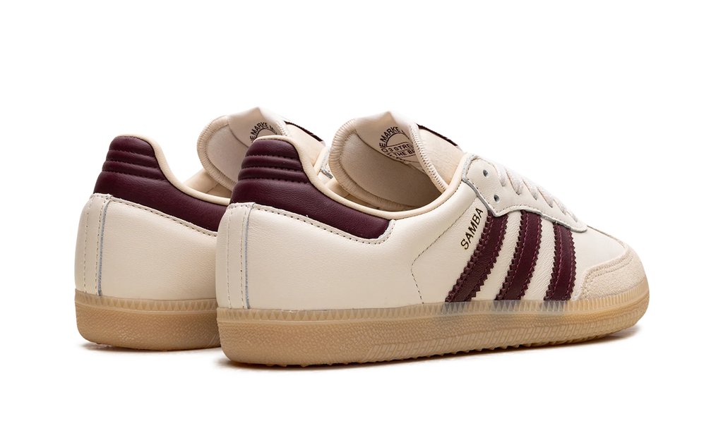 Samba OG "Cream White / Burgundy" JS3830