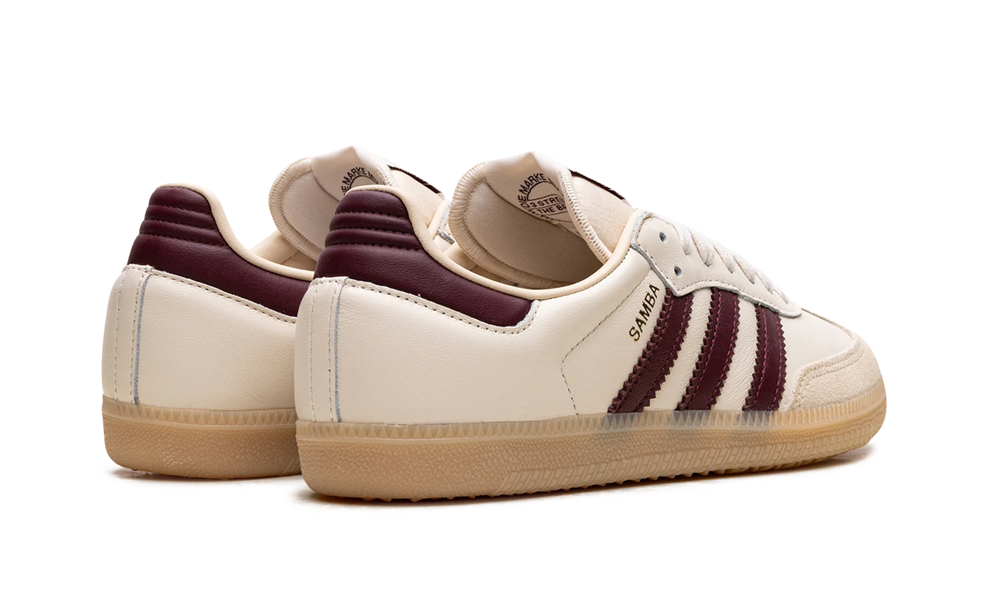 Samba OG "Cream White / Burgundy" JS3830