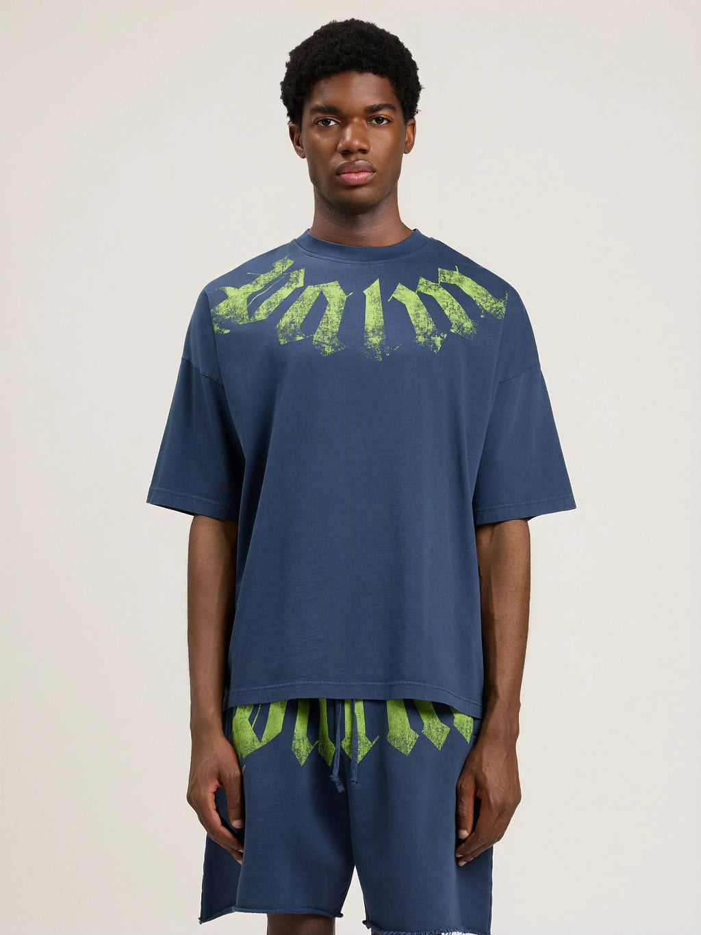 Big Neck Logo Loose T-Shirt