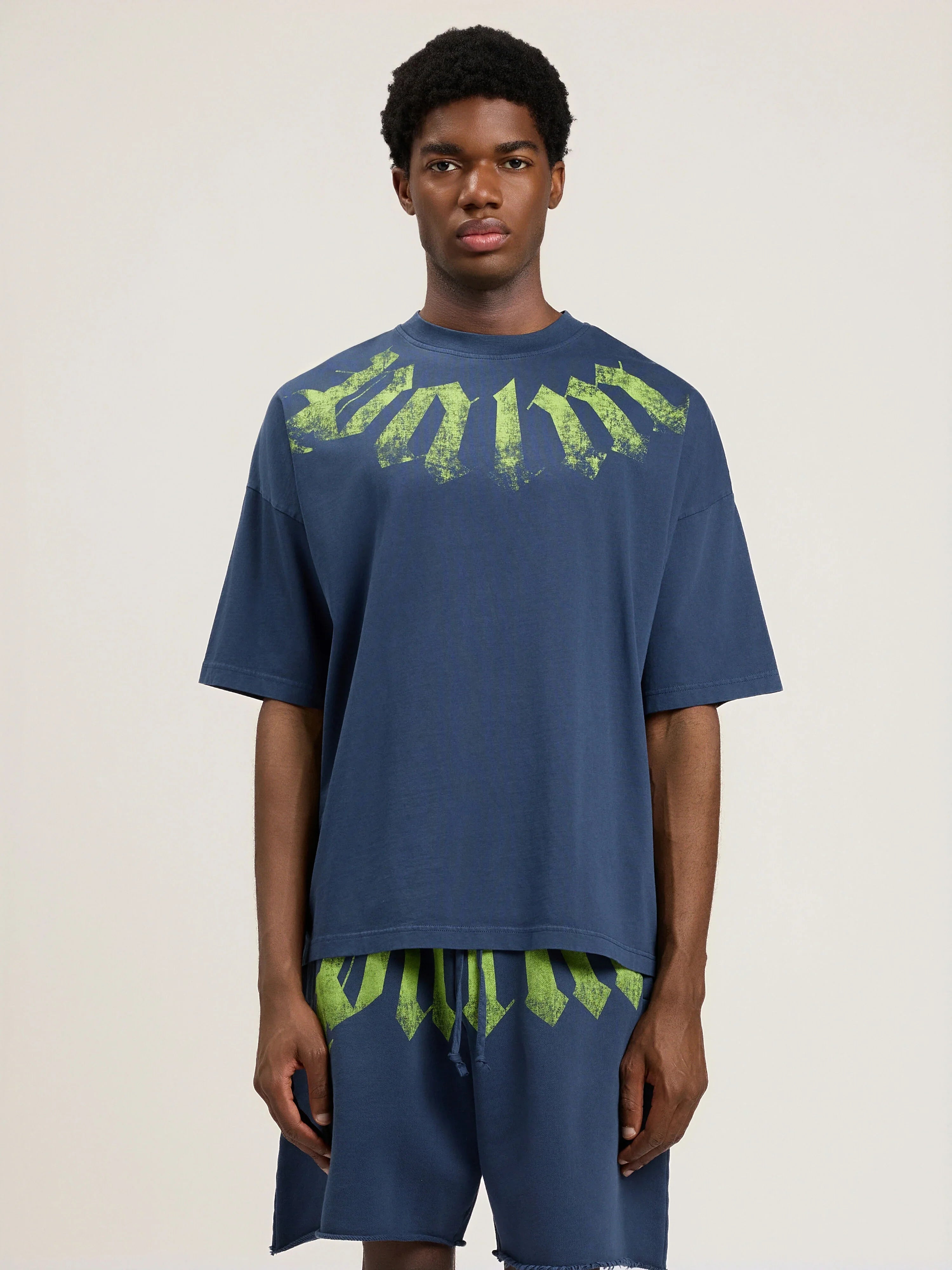 Big Neck Logo Loose T-Shirt
