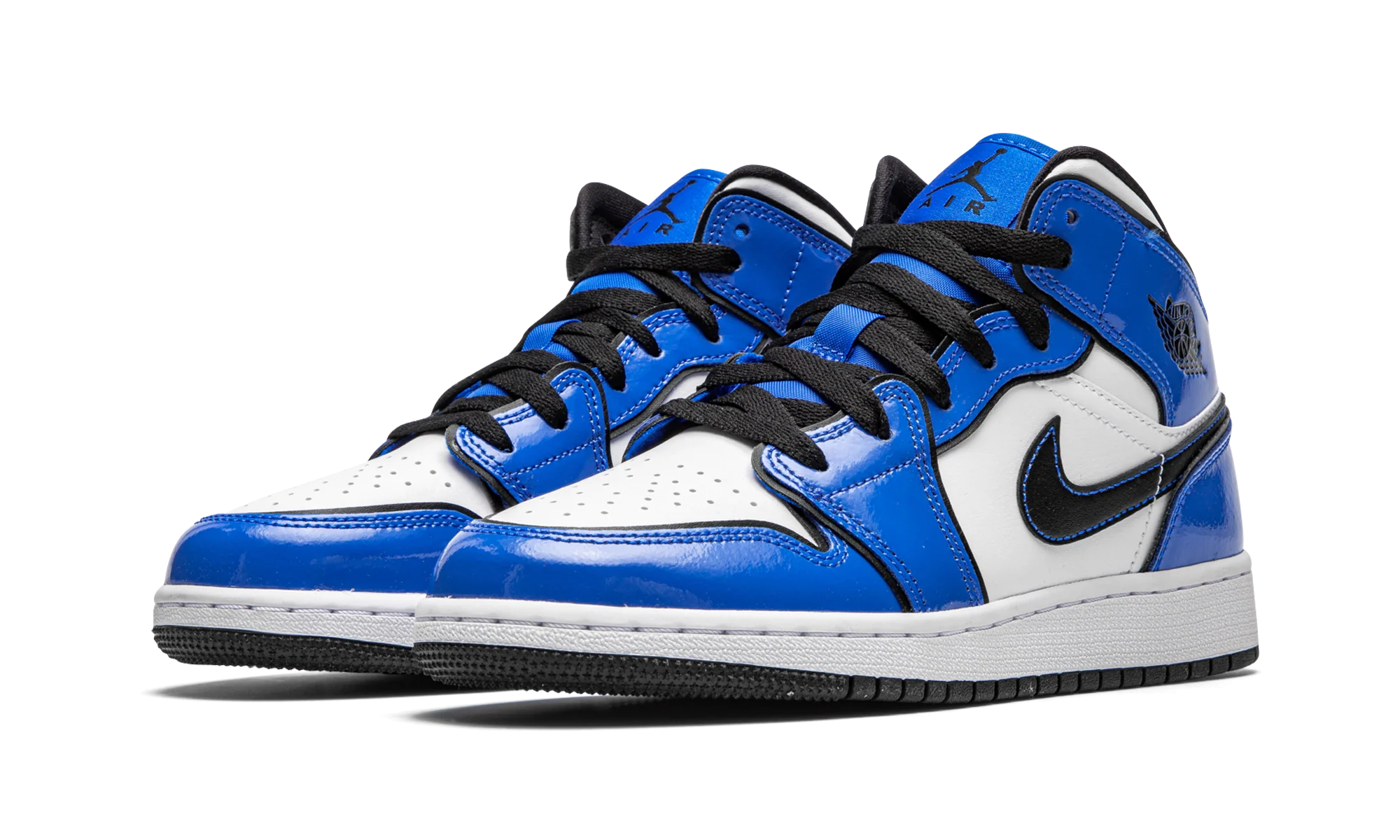 Air Jordan 1 Mid SE GS "Signal Blue" BQ6931 402