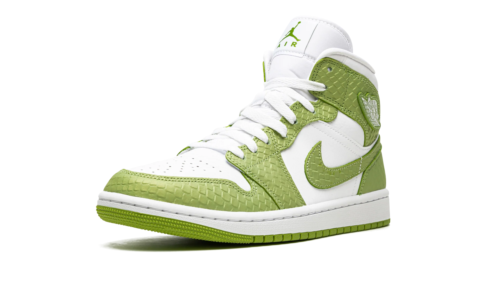 AIR JORDAN 1 MID SE WMNS "Green Python" DV2959 113