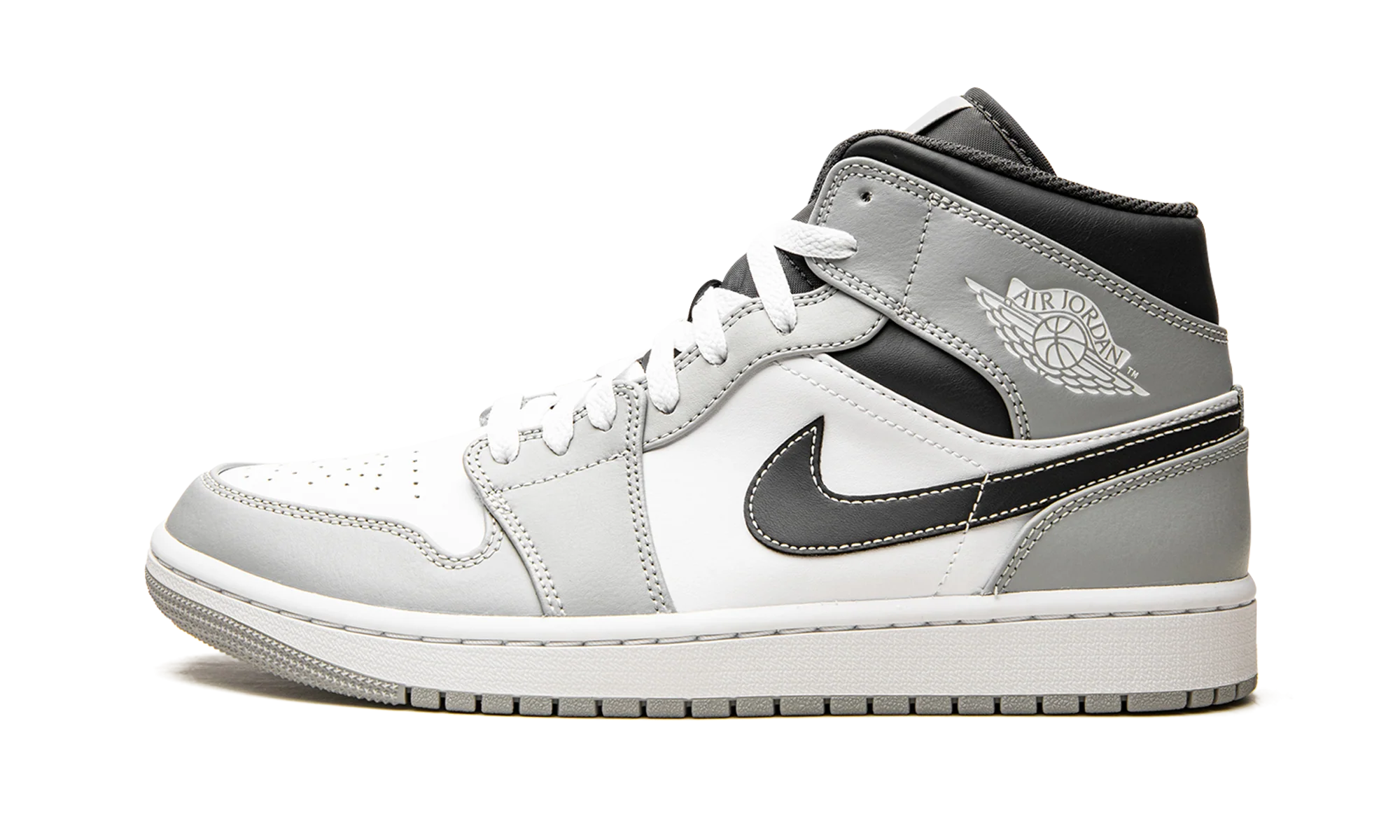 Air Jordan 1 Mid "Light Smoke Grey 2.0" 554724 078