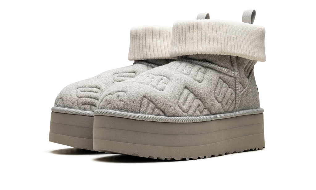 Classic Mini Platform Felted "Grey" 1144047 GREY