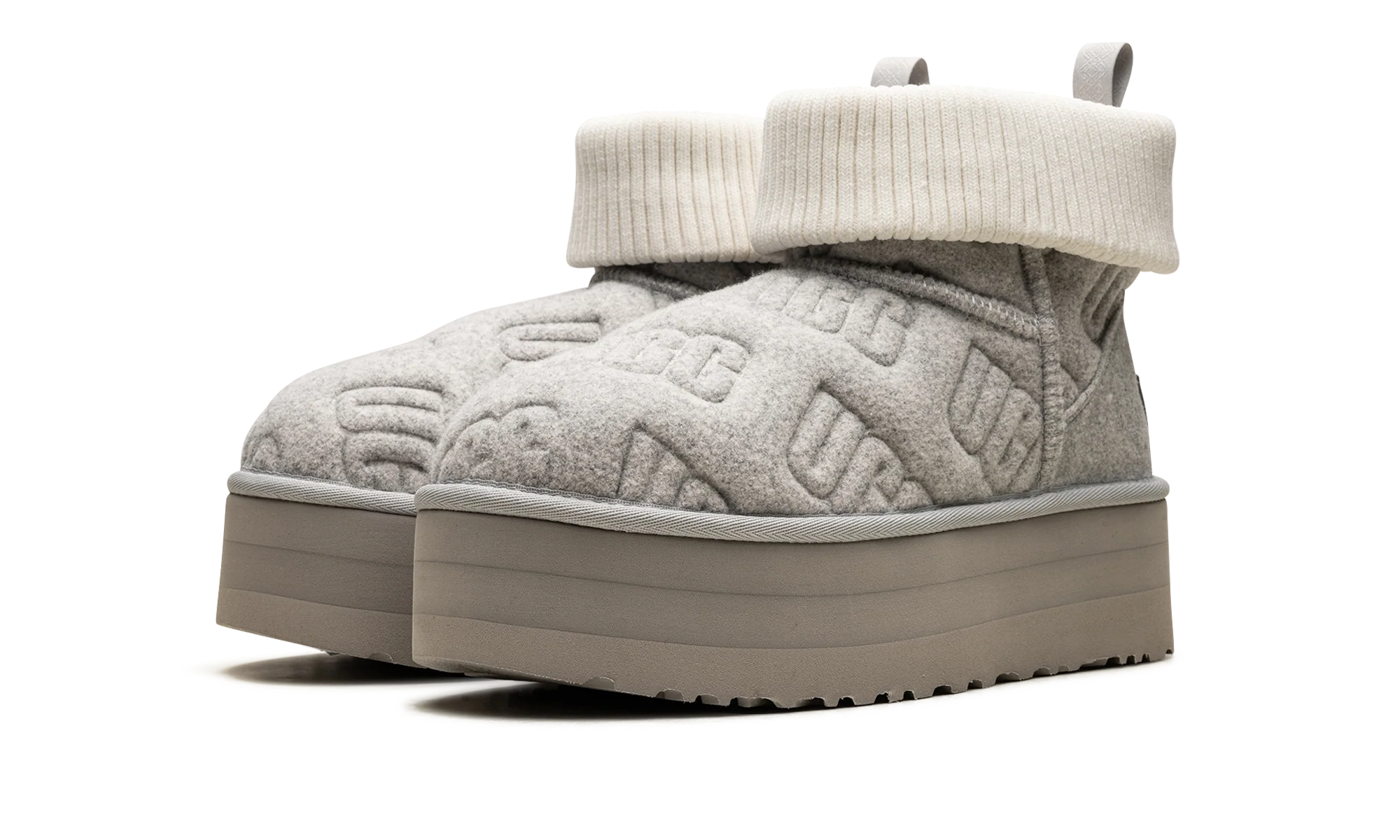 Classic Mini Platform Felted "Grey" 1144047 GREY