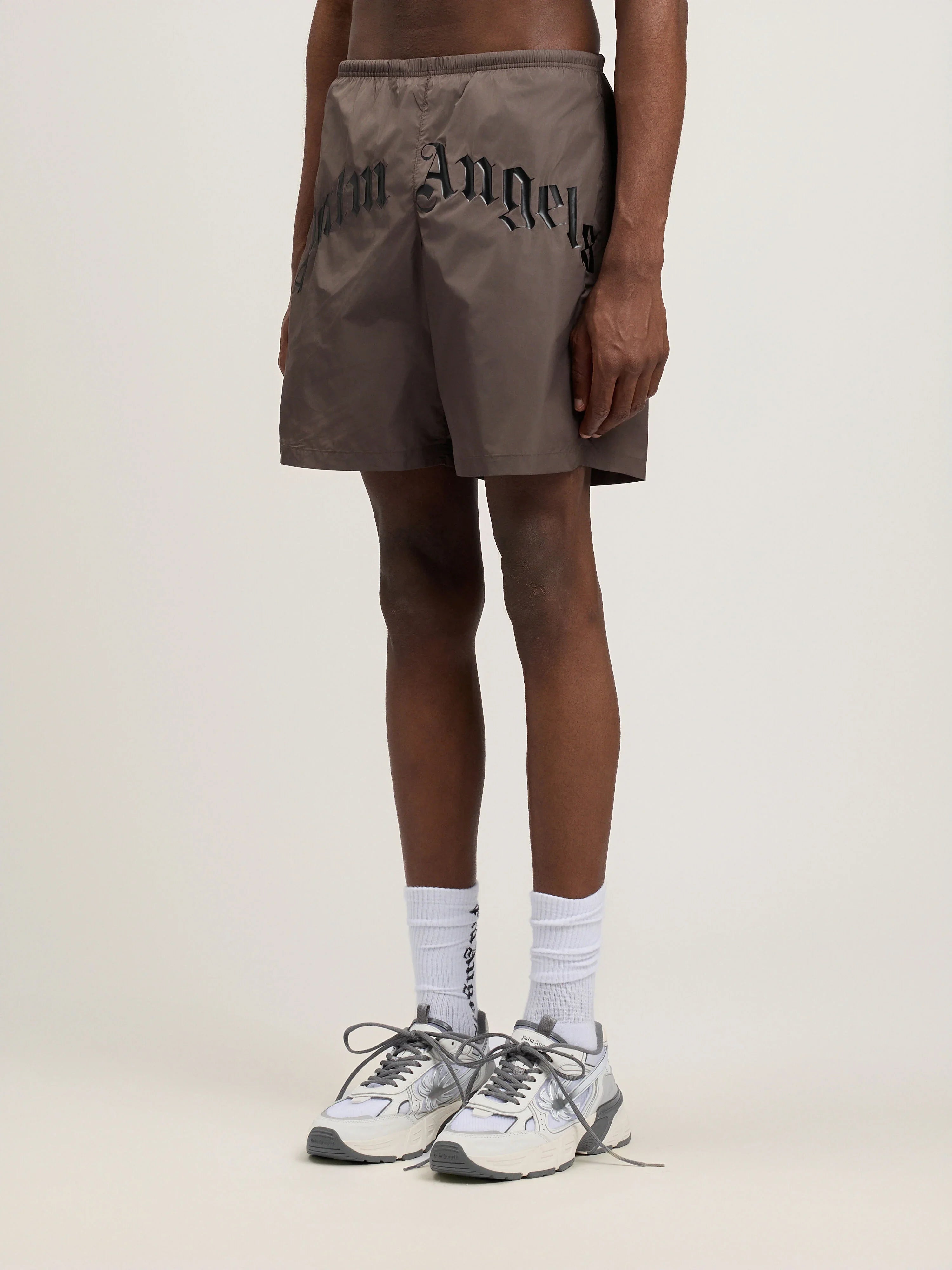 Curved Logo Swimshorts