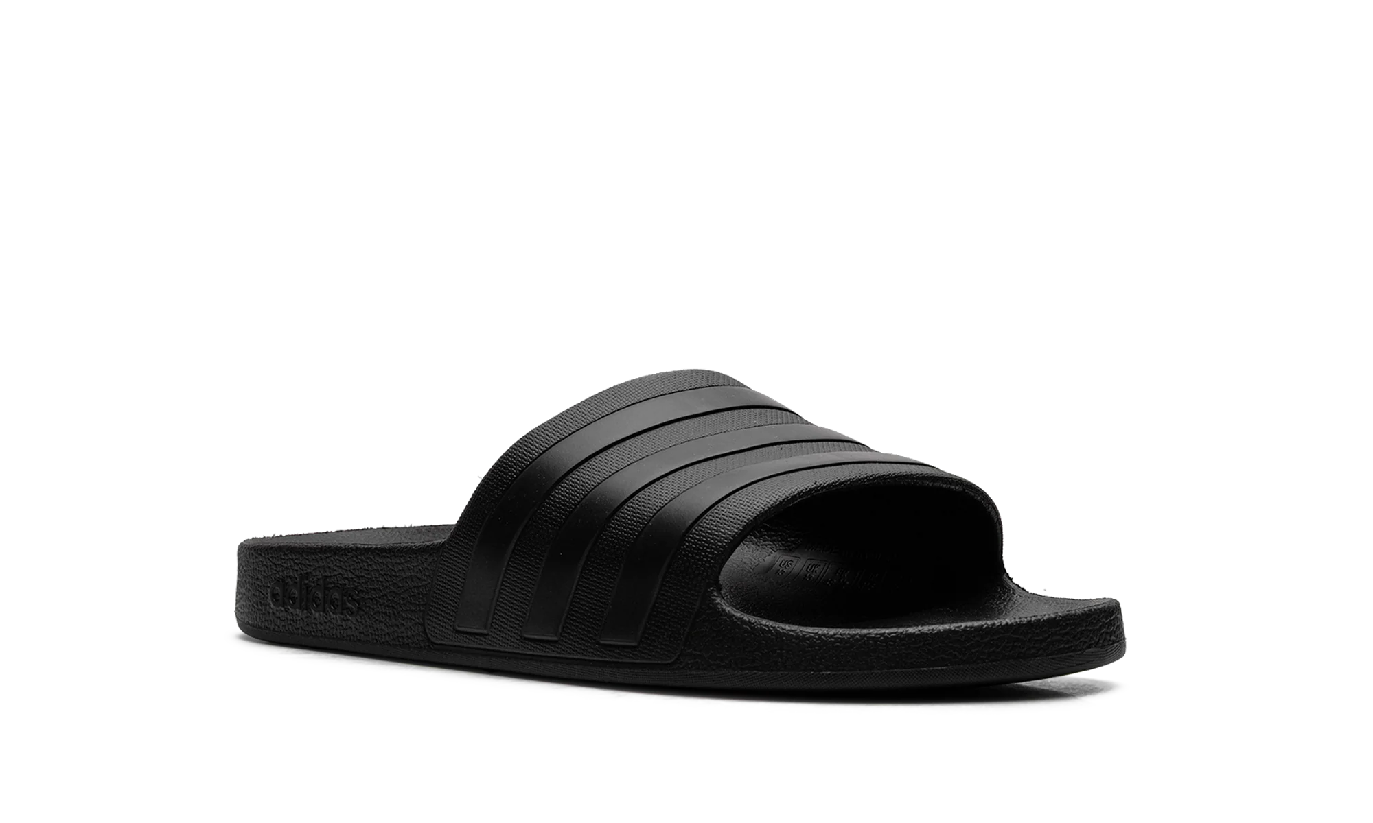 Adilette Aqua Slides "Core Black" f35550