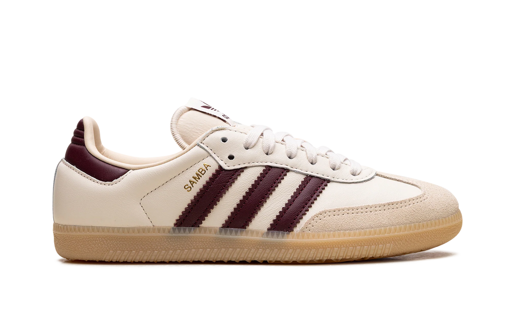 Samba OG "Cream White / Burgundy" JS3830