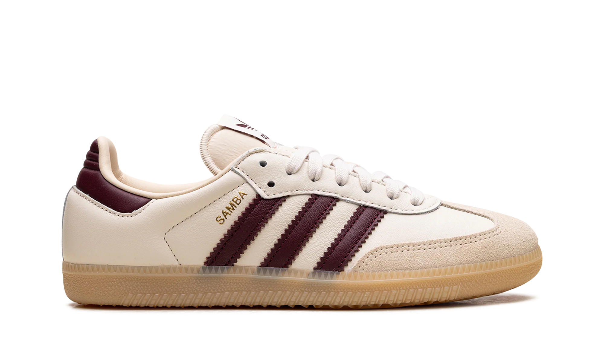 Samba OG "Cream White / Burgundy" JS3830
