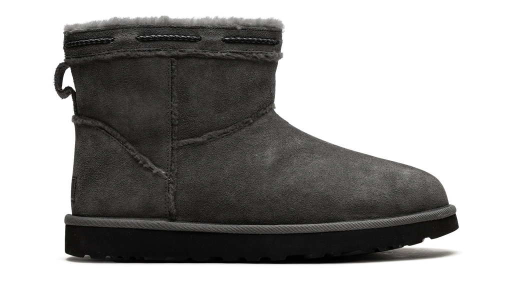 Classic Mini Shearling Braid WMNS "Charcoal" 1166751 CHRC