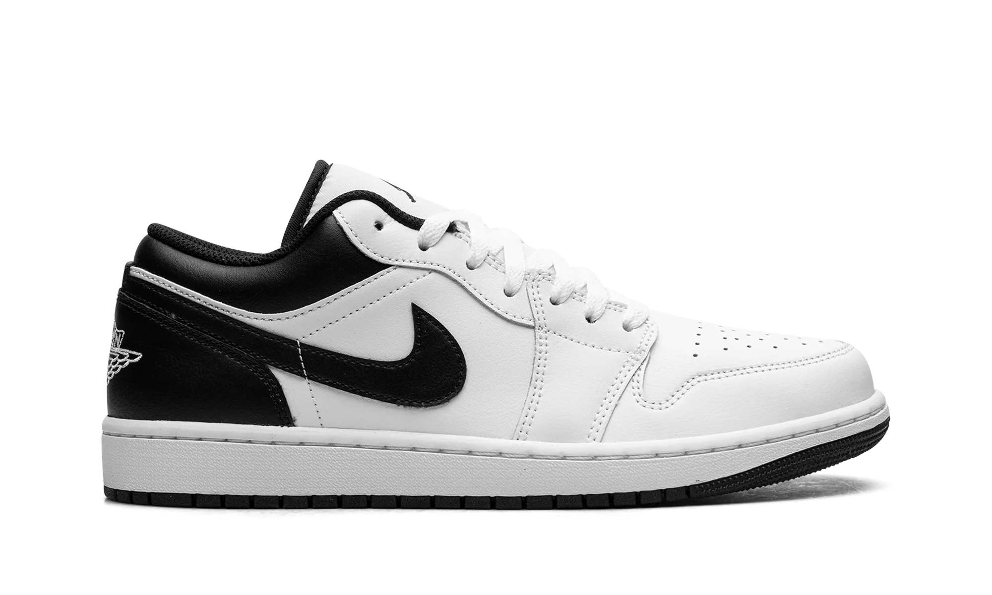 Air Jordan 1 Low "White/Black" 553558 132