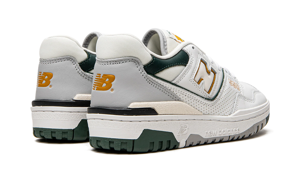 550 "White / Nightwatch Green" BB550PWC