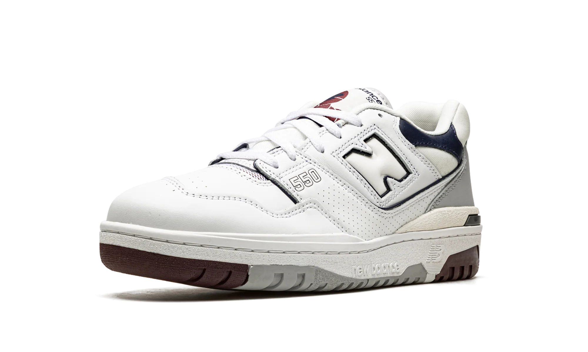 550 "White / Indigo / Burgundy" BB550PWB