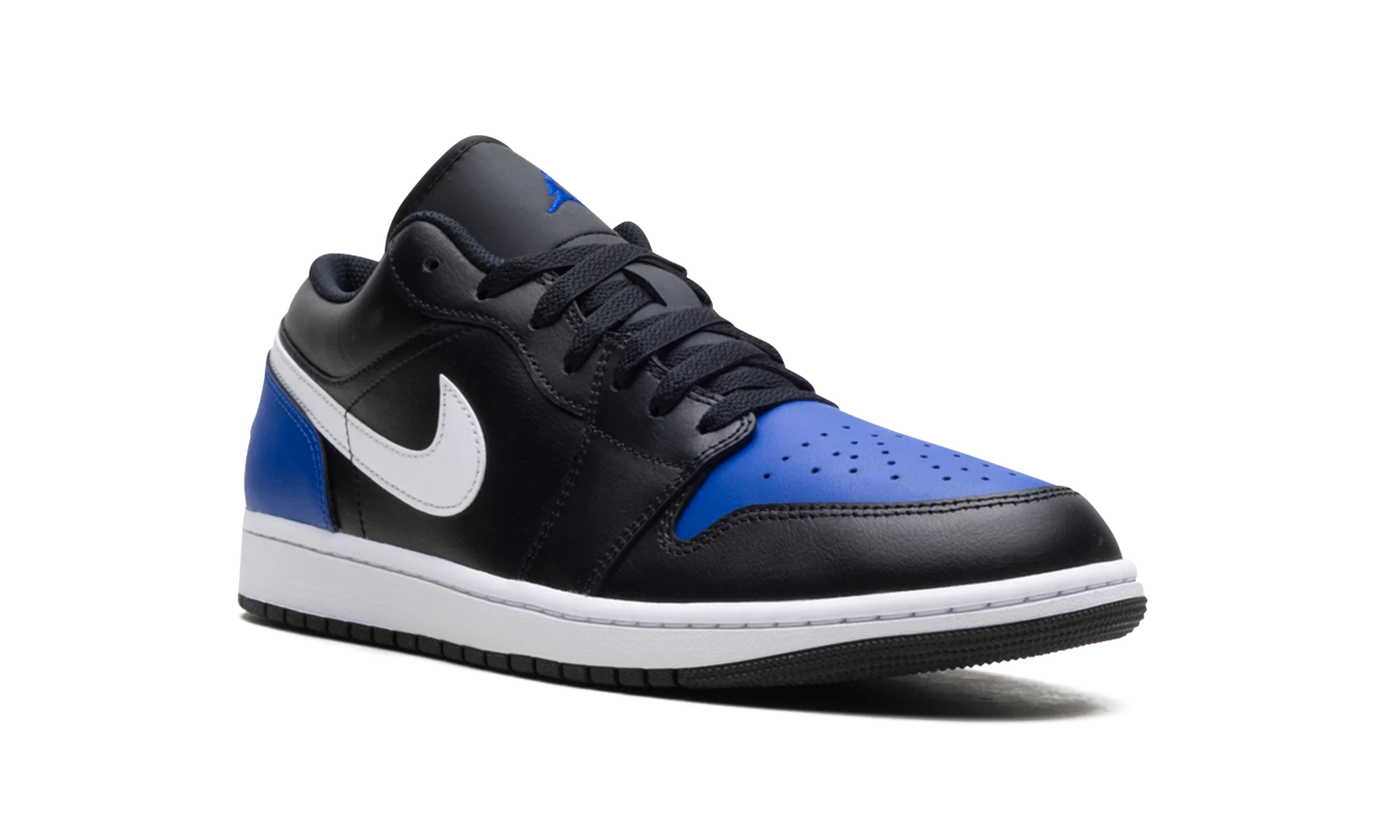 Jordan 1 Low "Black Royal Toe" 553558 042