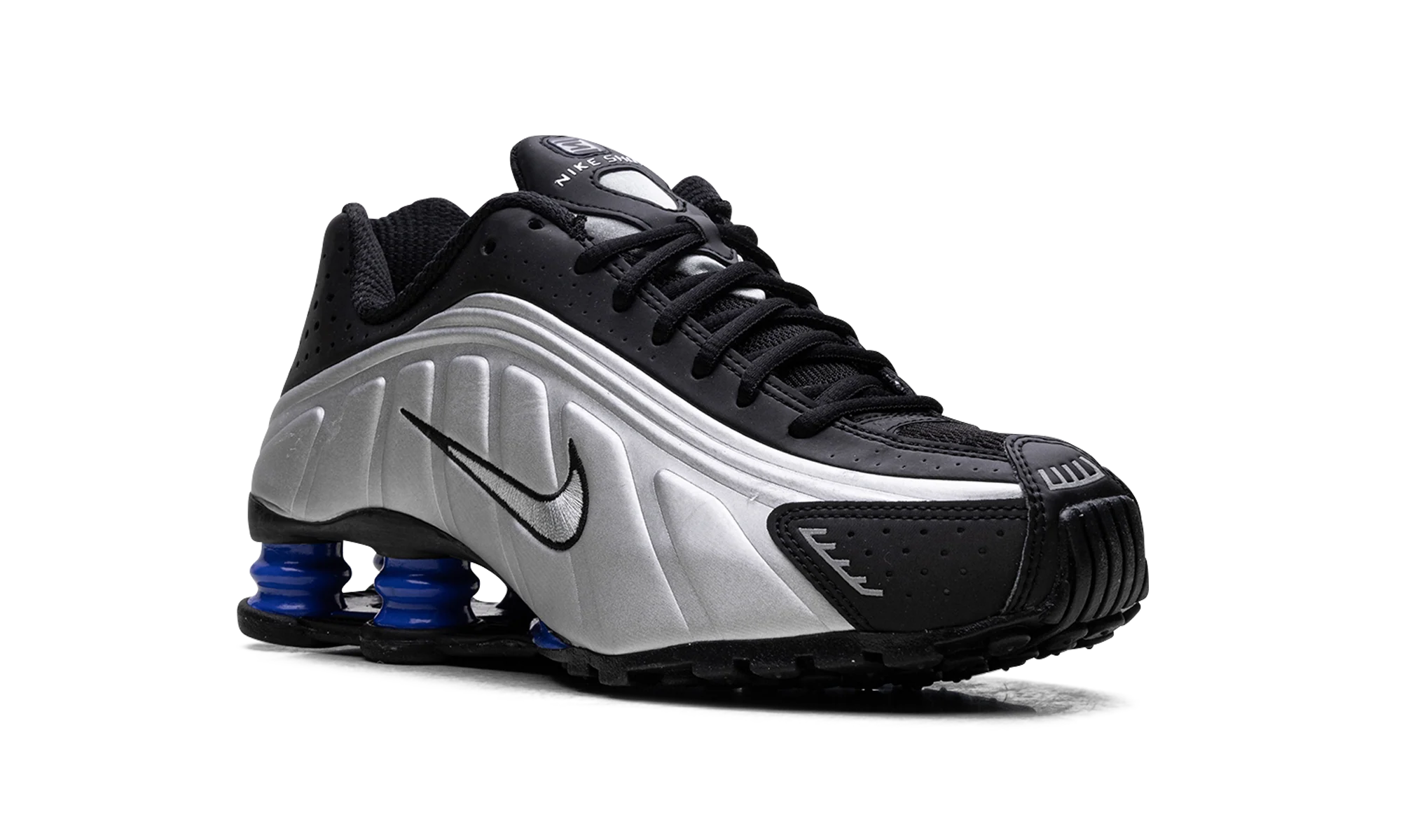 Shox R4 WMNS "Metallic Silver Black Racer Blue" AR3565 006