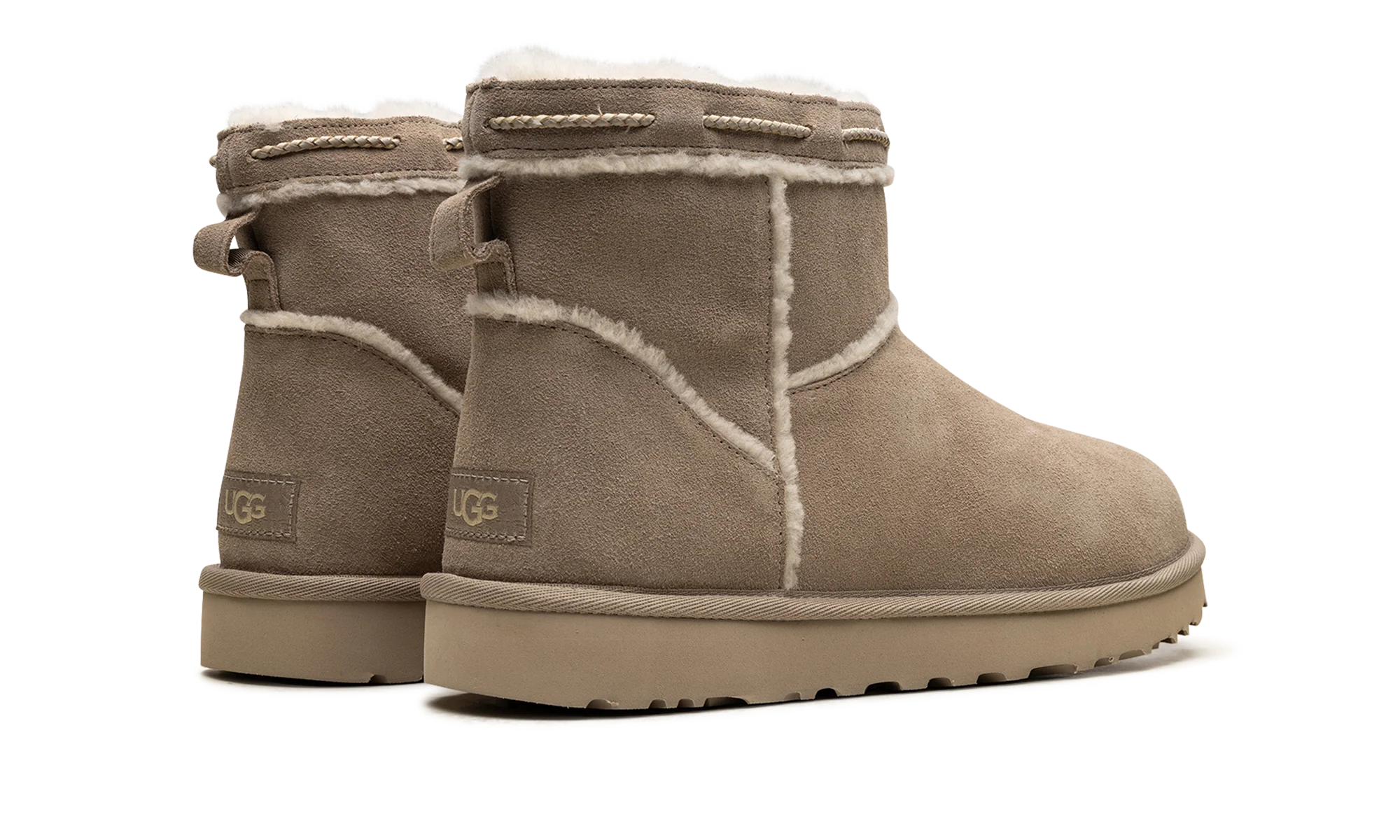 Classic Mini Shearling Braid WMNS "Dune" 1166751 DUNE