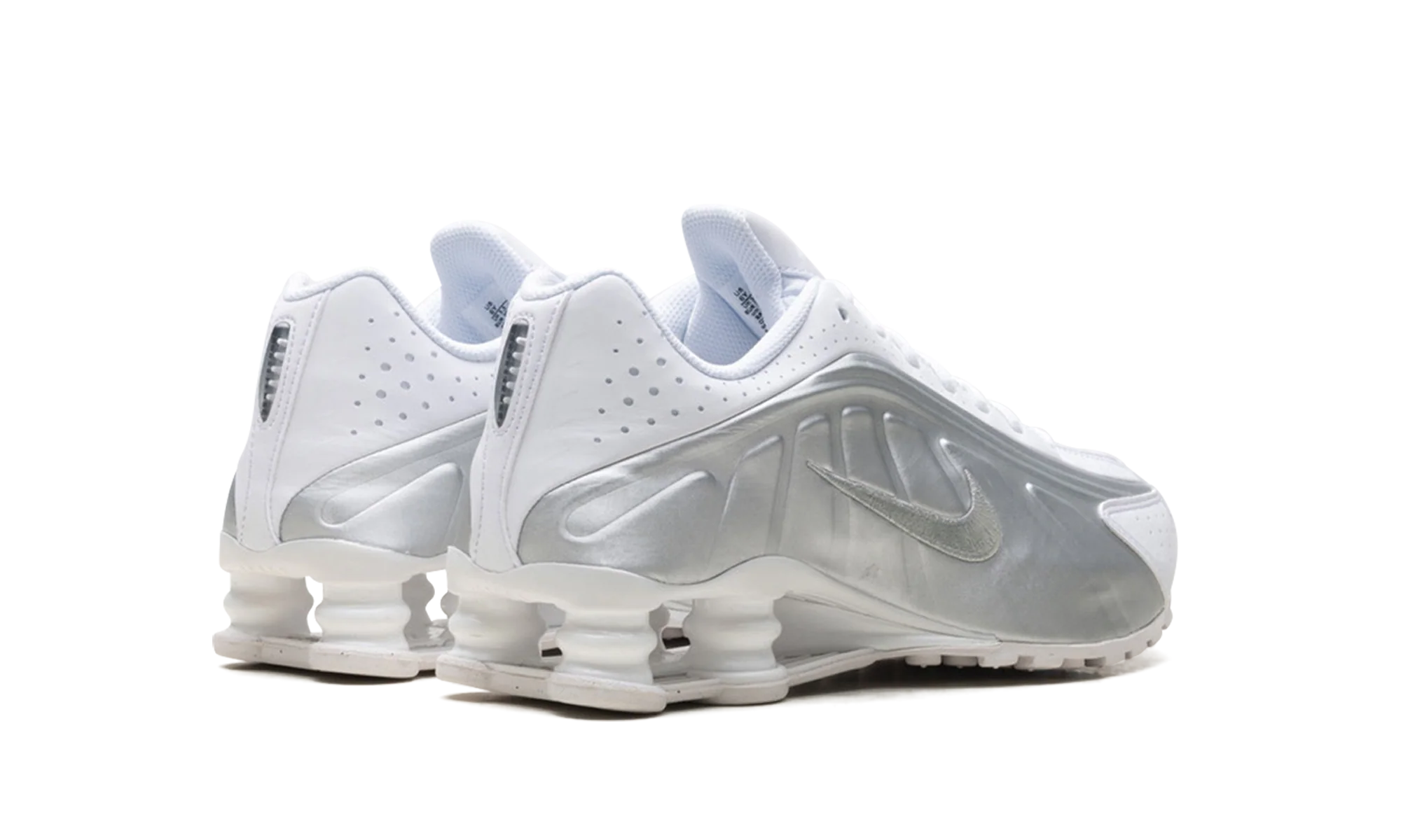 Shox R4 GS "White Bright Crimson Metallic Silver" CW2626 101