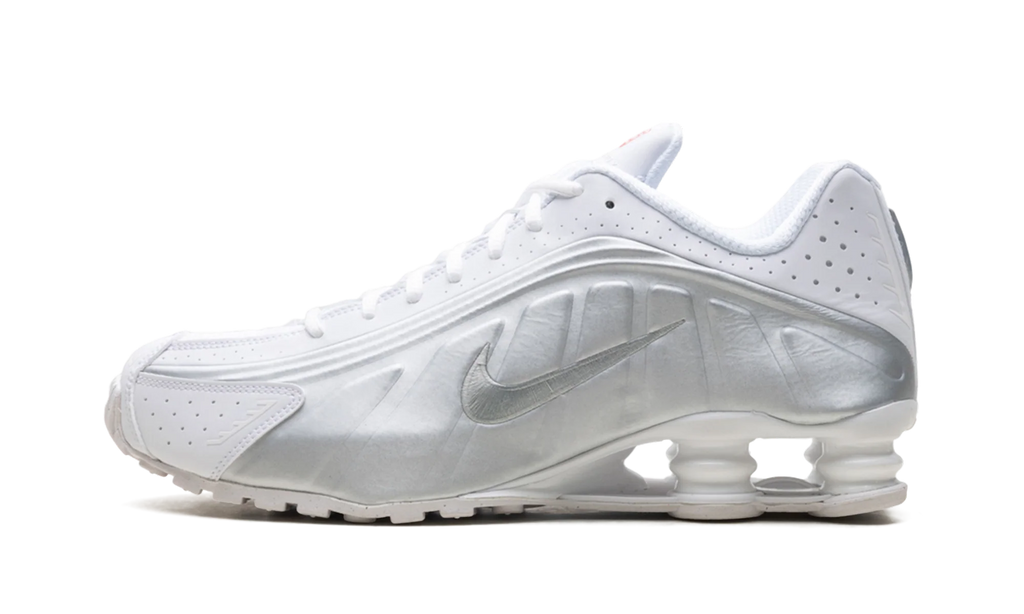 Shox R4 "White Bright Crimson Metallic Silver" HQ1988 101
