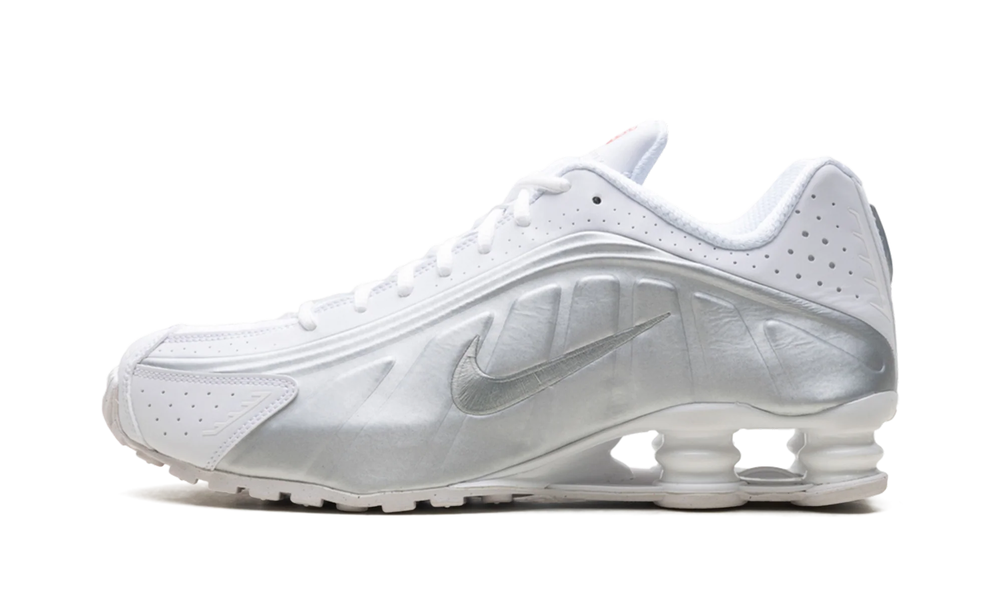 Shox R4 "White Bright Crimson Metallic Silver" HQ1988 101