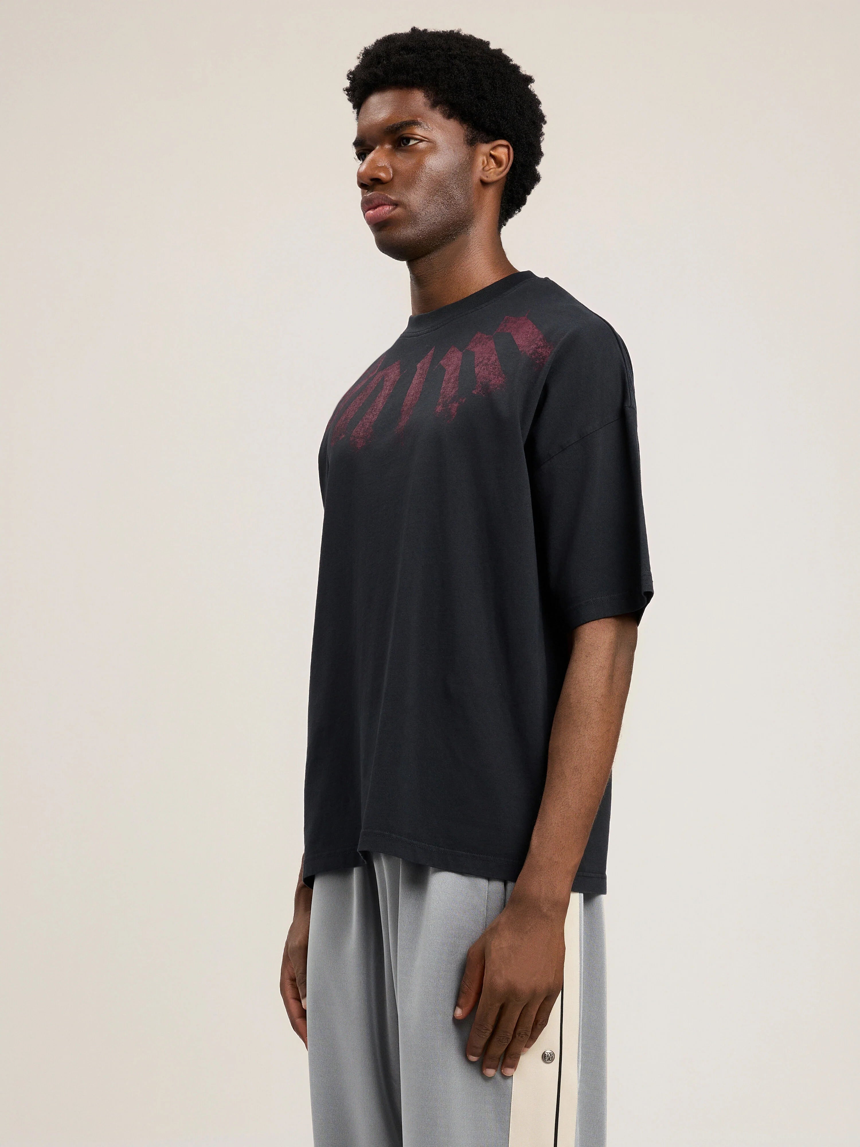 Big Neck Logo Loose T-Shirt