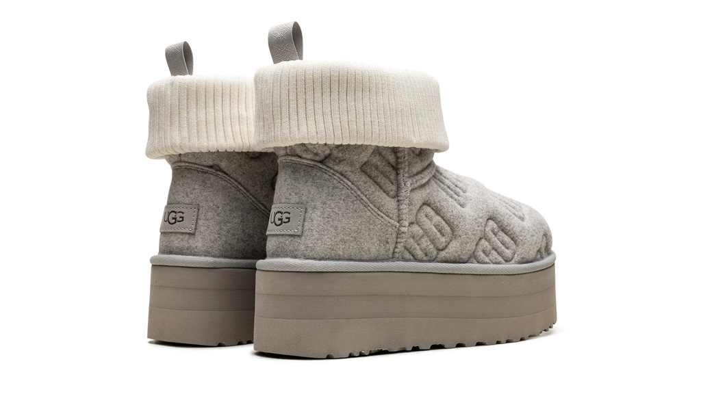 Classic Mini Platform Felted "Grey" 1144047 GREY