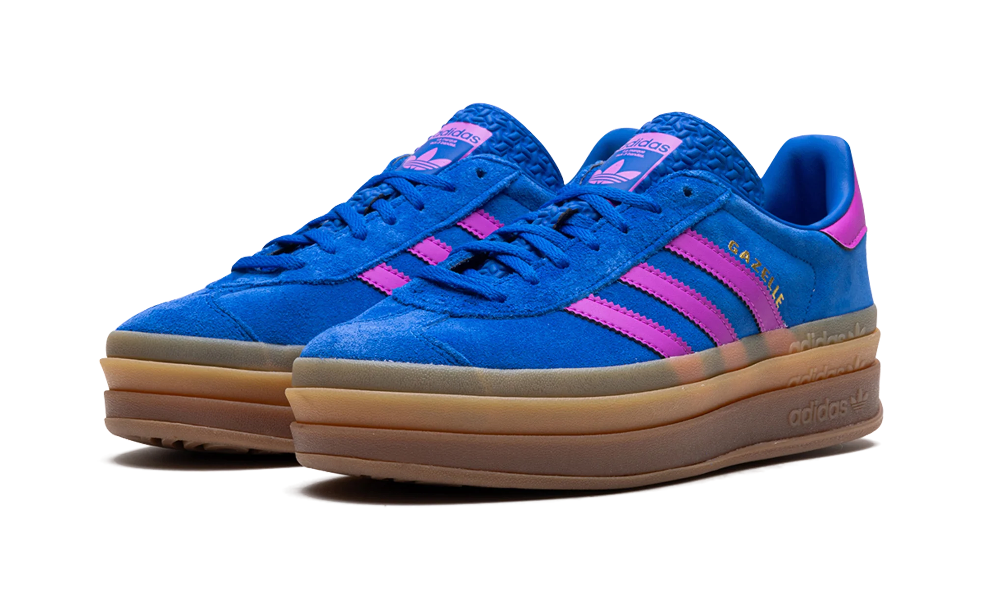 Gazelle Bold WMNS "Bold Blue Lucid Pink" IG4367