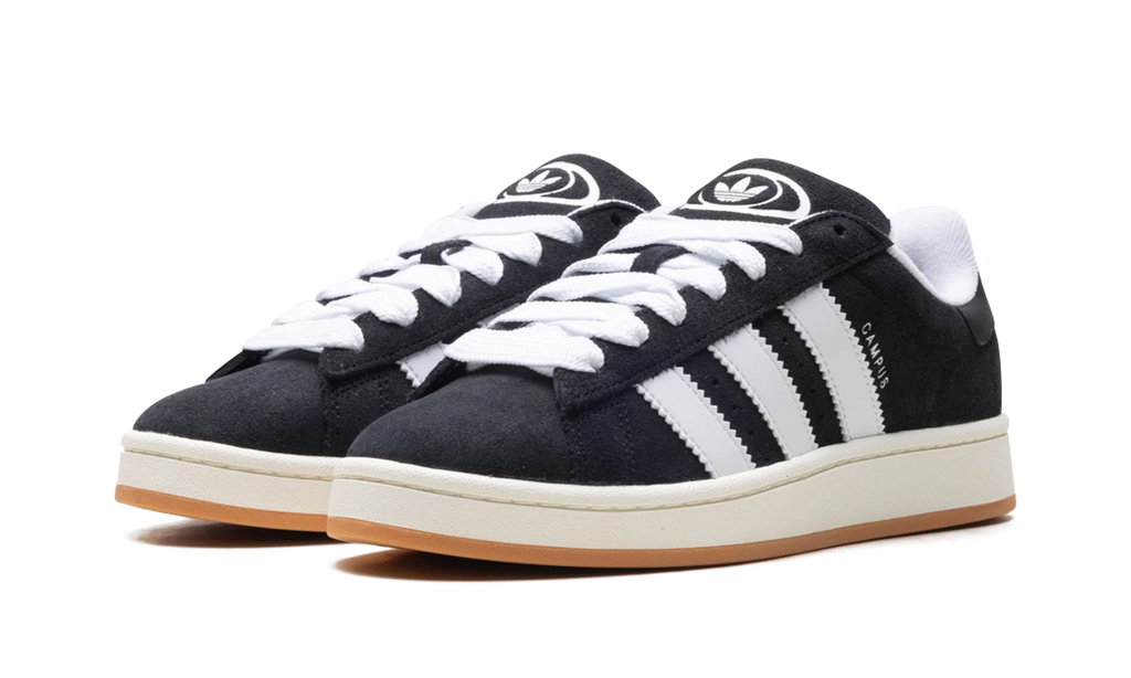 Campus 00s WMNS "Black / White Suede" JP9163