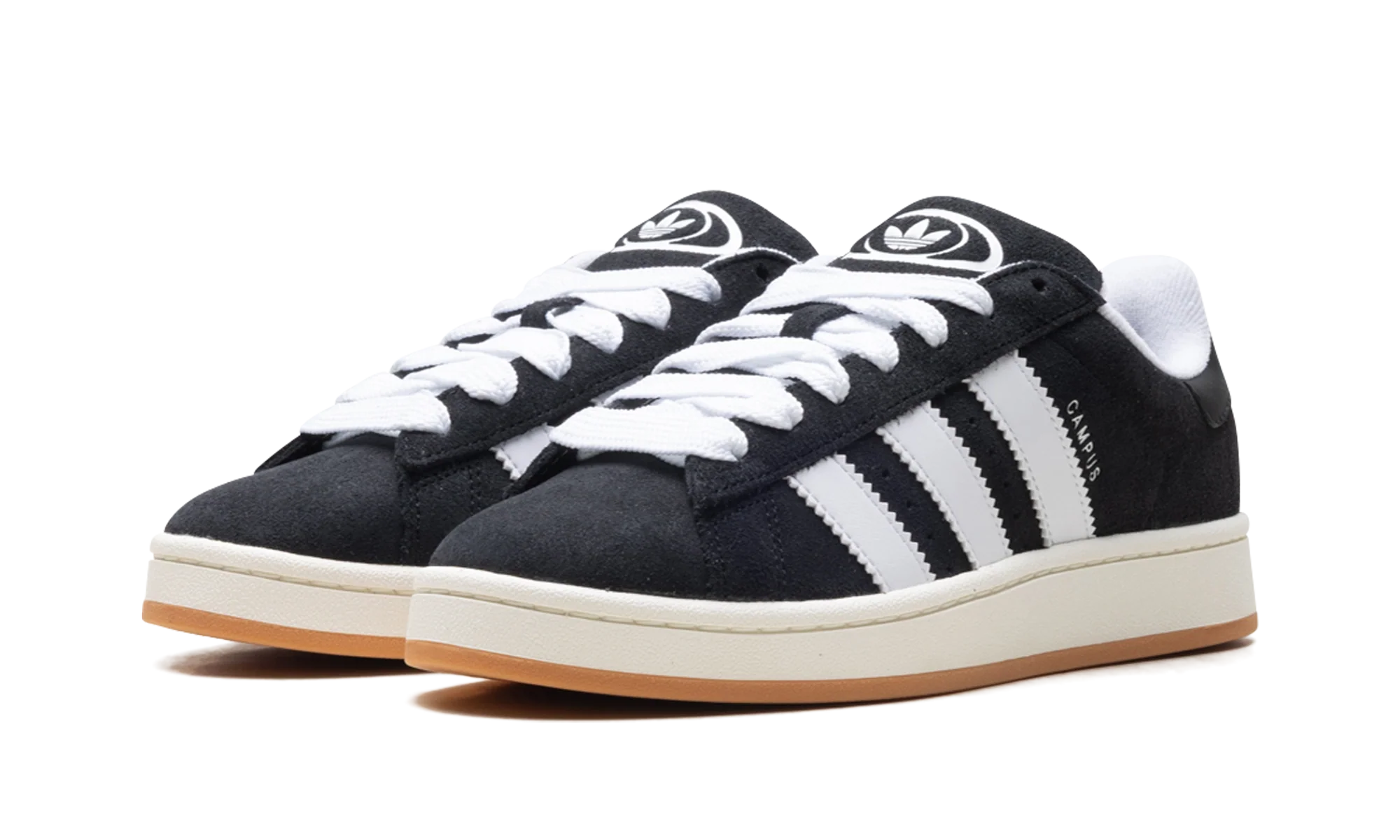 Campus 00s WMNS "Black / White Suede" JP9163