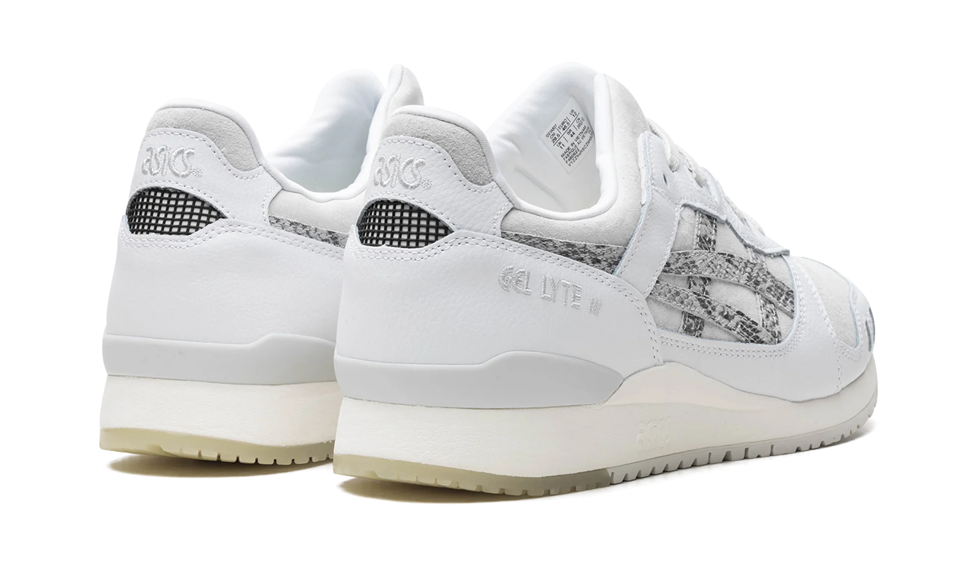 Atmos x Gel Lyte 3 OG "White Python" 1201A807 100
