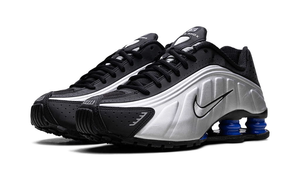 Shox R4 WMNS "Metallic Silver Black Racer Blue" AR3565 006