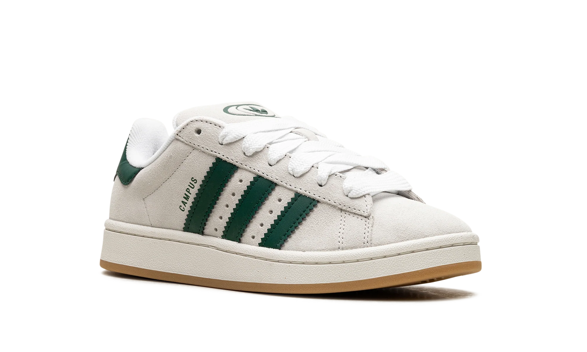 Campus 00s WMNS "Crystal White Collegiate Green" JQ7784