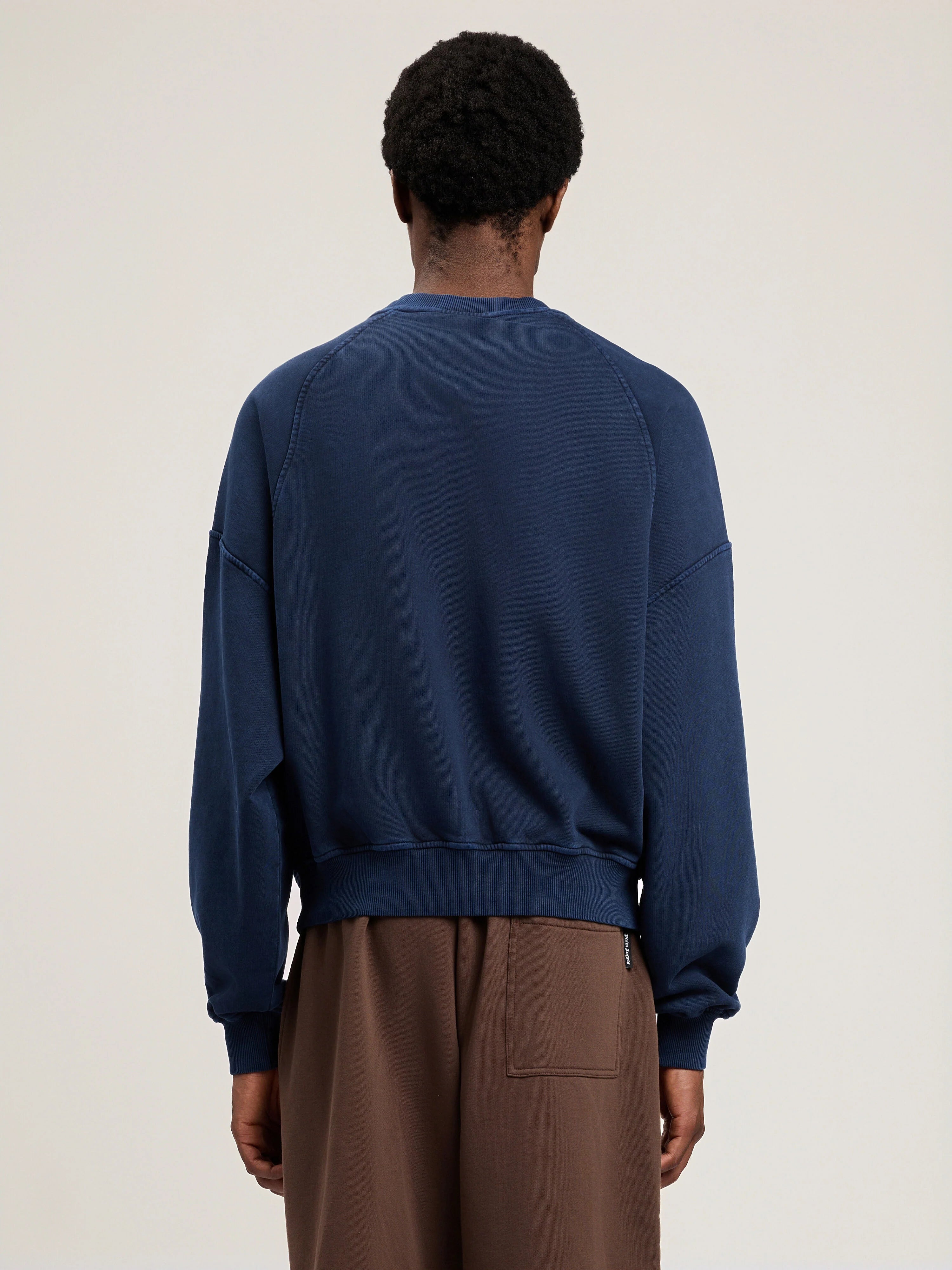 Palm Leaf Reglan Loose Sweatshirt