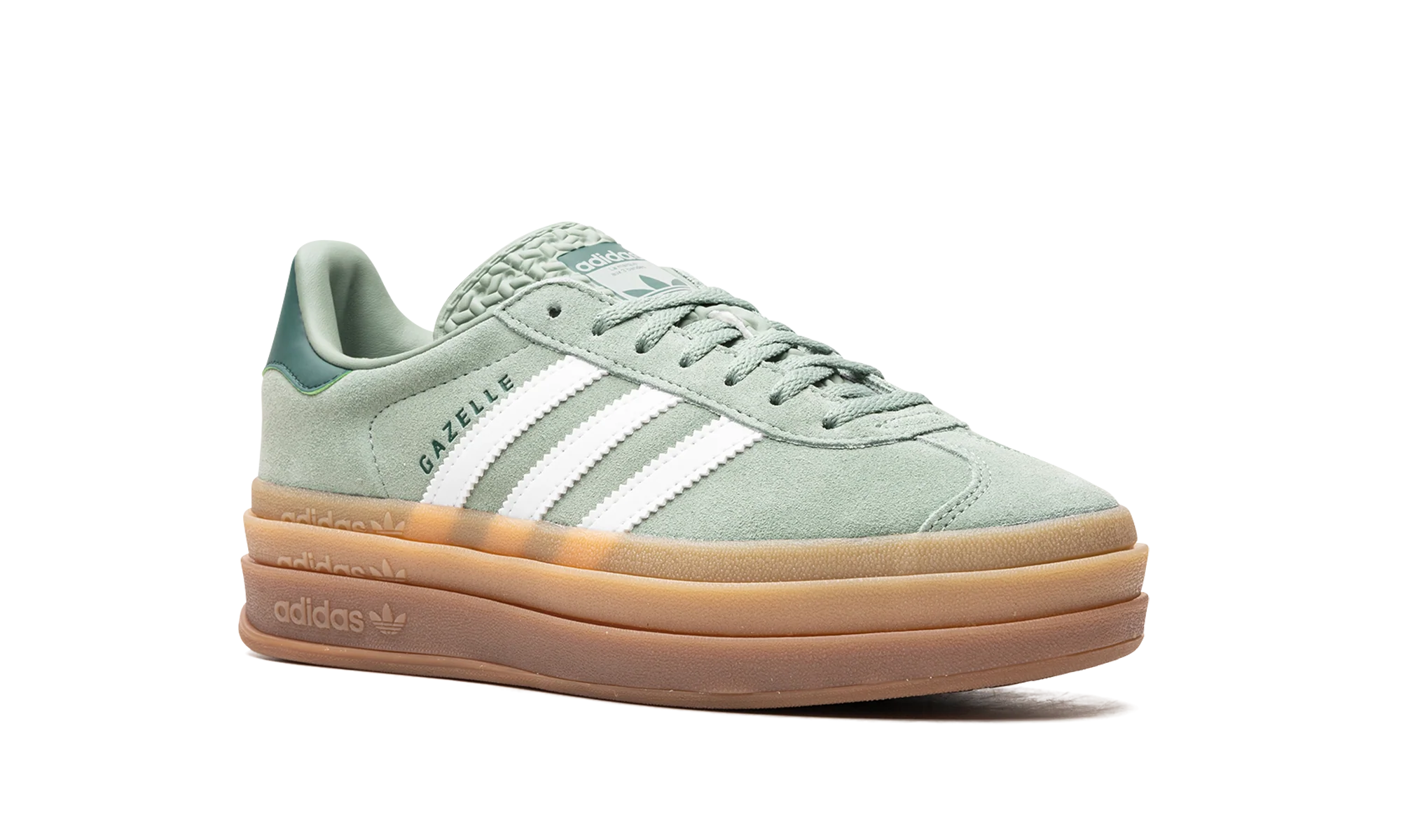 GAZELLE BOLD WMNS "Silver Green Gum" ID6998