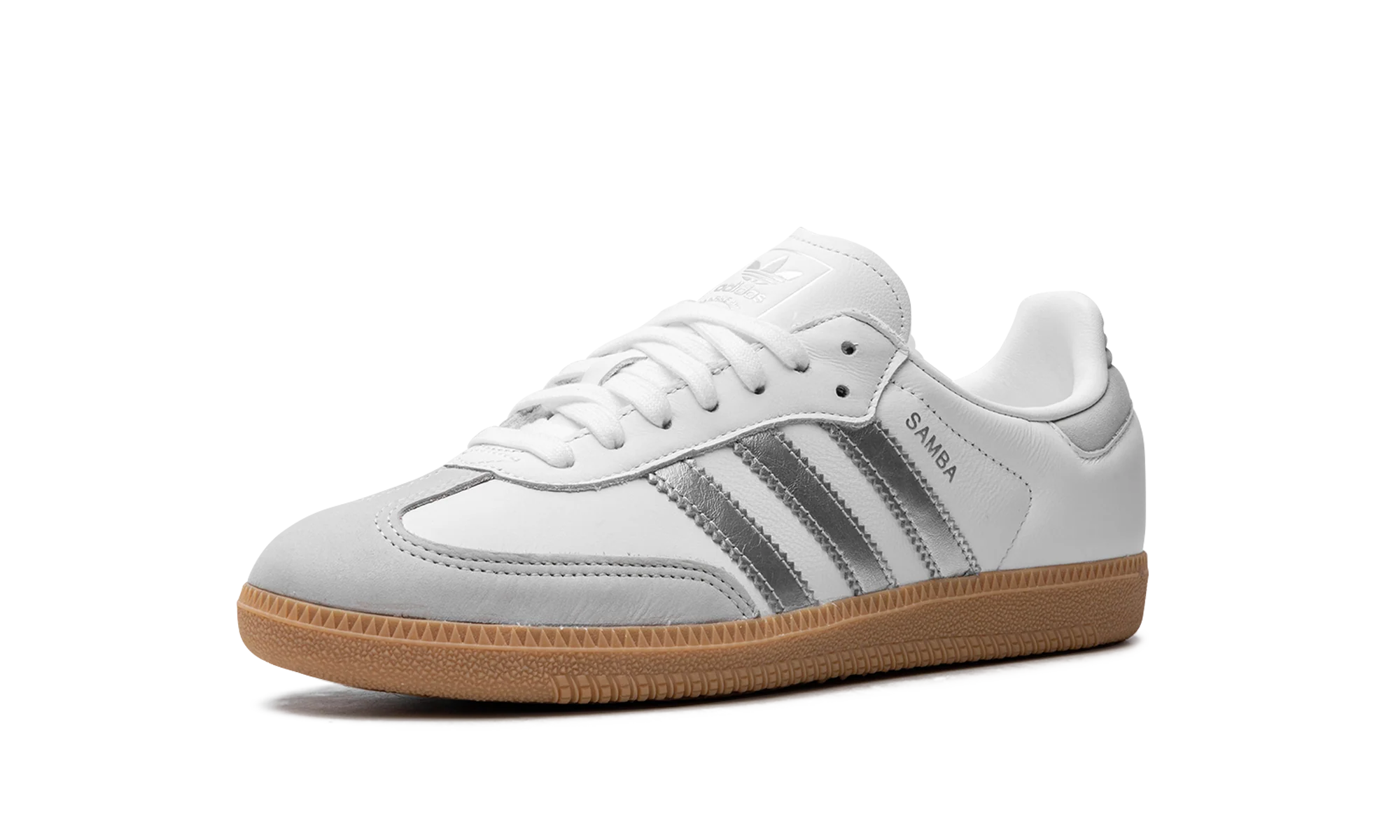 Samba OG WMNS "White Silver Metallic Grey" JI2725