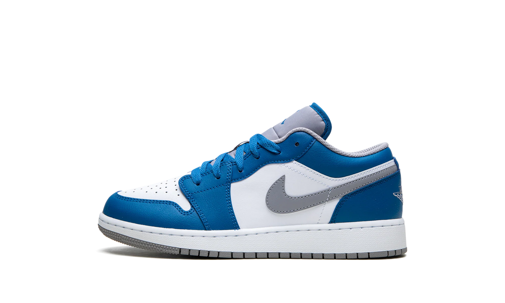 Air Jordan 1 Low GS "True Blue" 553560 412