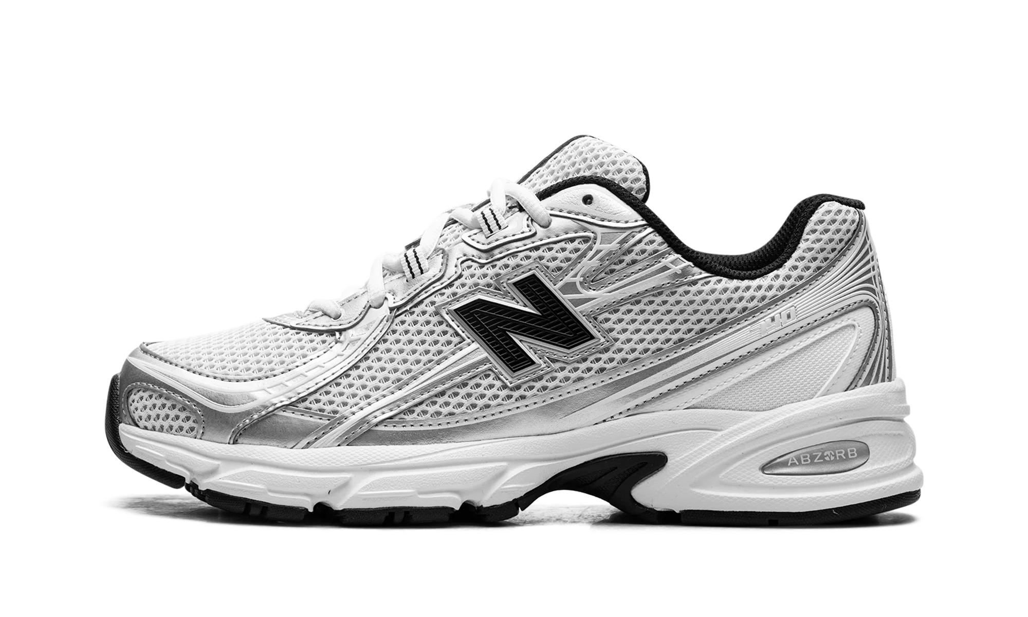 740 "White Silver Metallic Navy" U740NW2