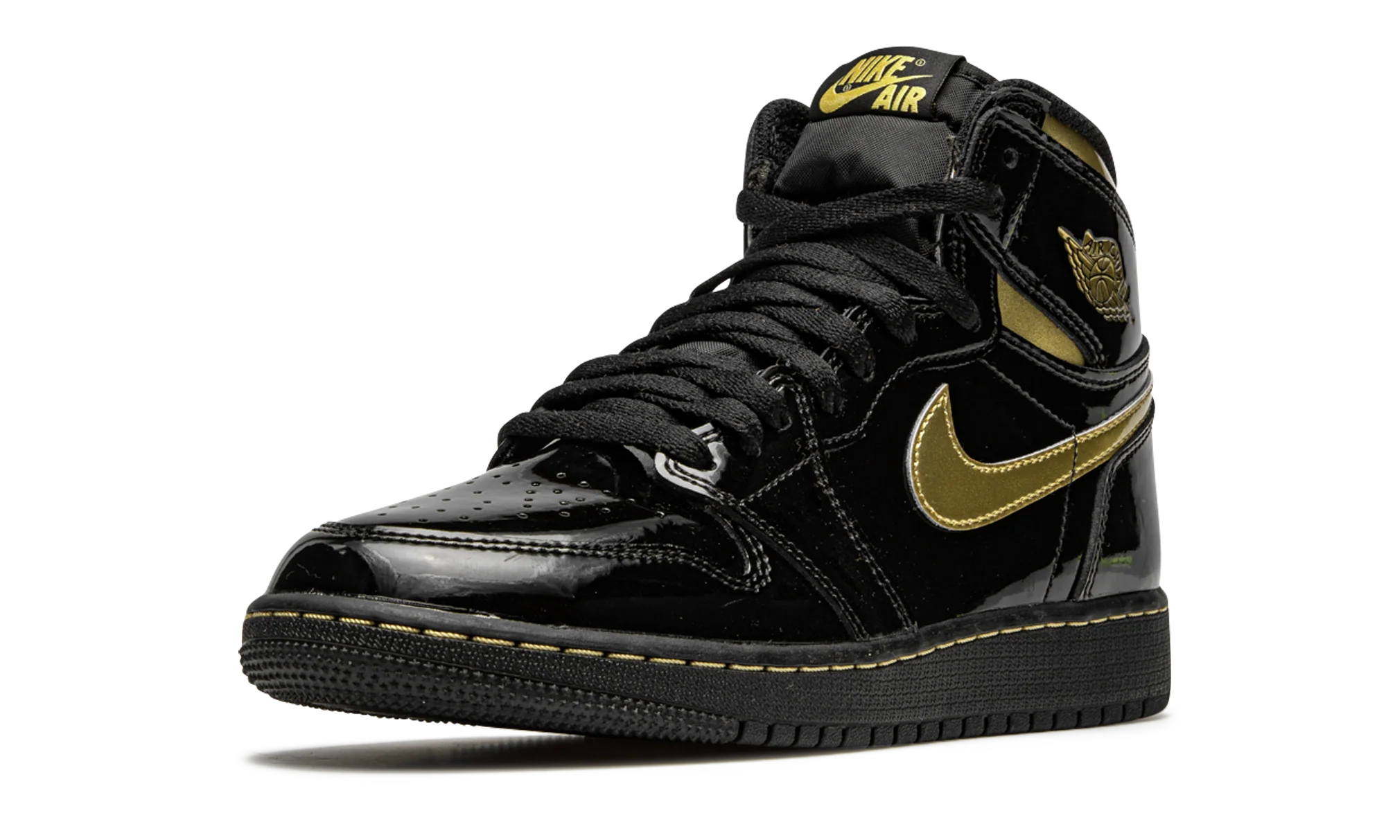 Air Jordan 1 Retro High OG GS "Black Metallic Gold" 575441 032