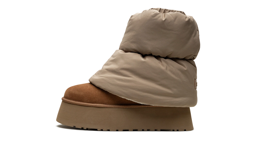 Classic Mini Dipper Puffer Boot WMNS "Amphora Chestnut" 1158275 AHS