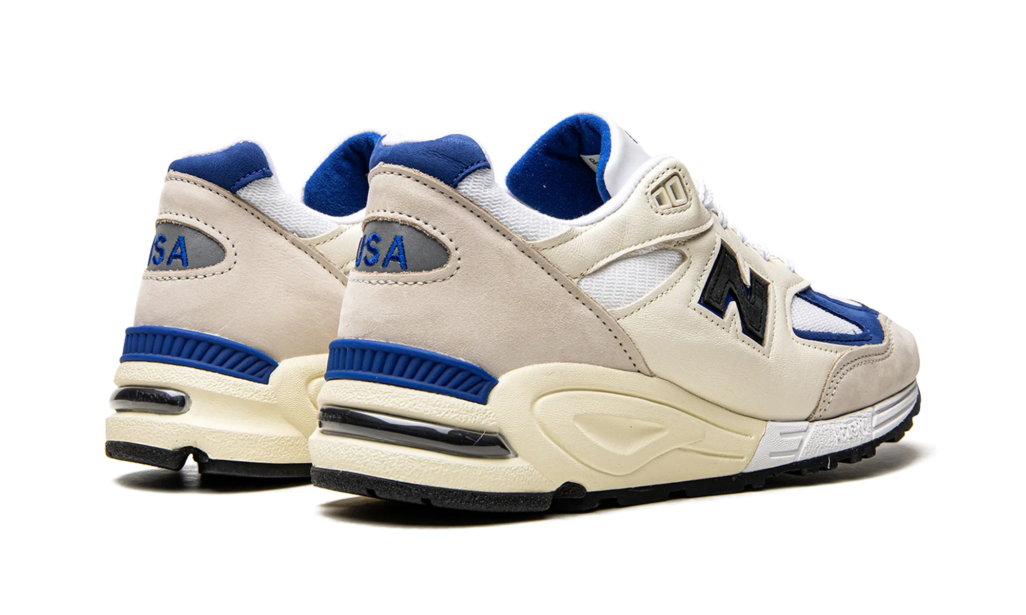 990v2 "Made In USA White/Blue" M990WB2