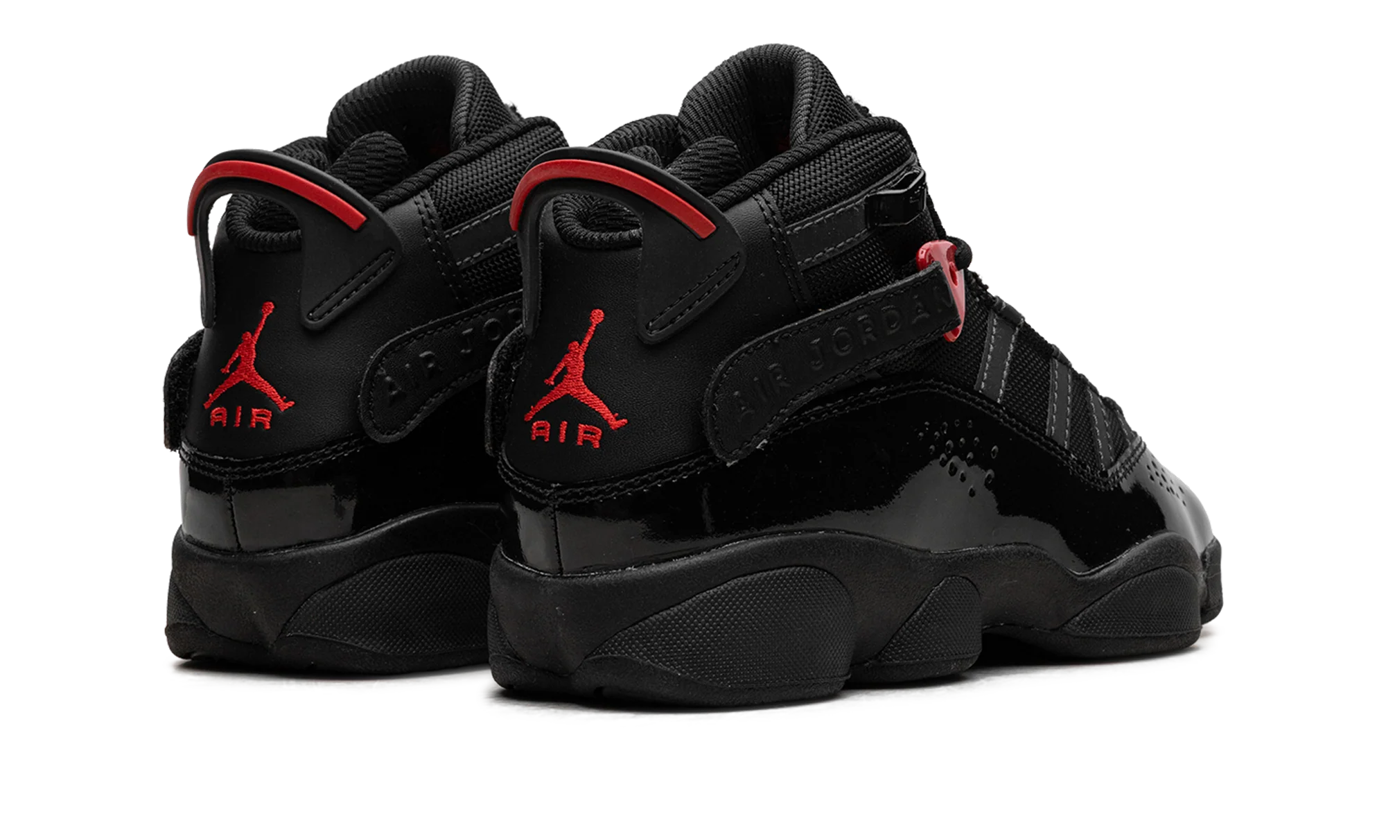 Jordan 6 Rings GS "Black Varsity Red" 323419 026