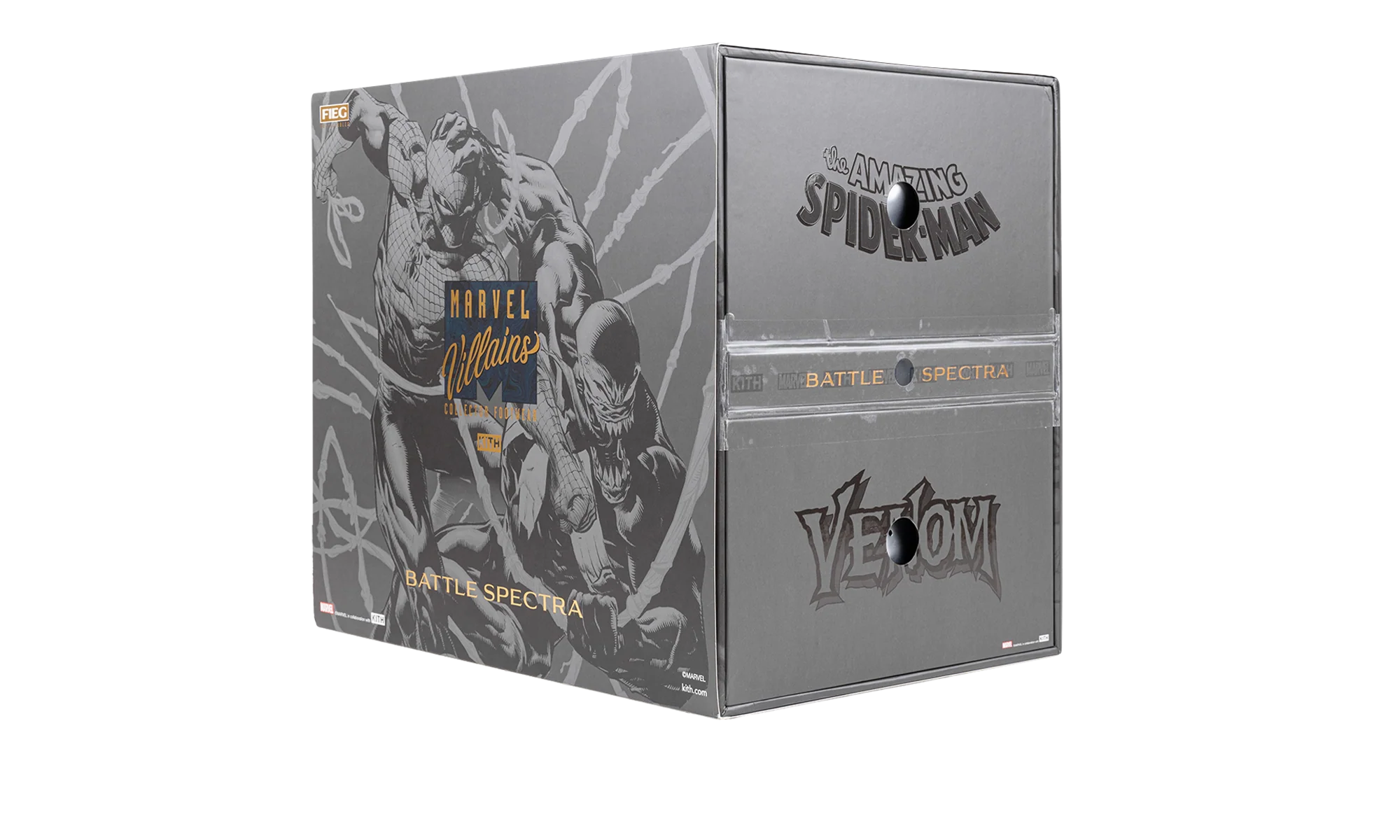 GT-2160 "Kith Marvel Villains Spider-Man/Venom Pack Sealed Box (Comic Included)" 1203A660 DBSPVN