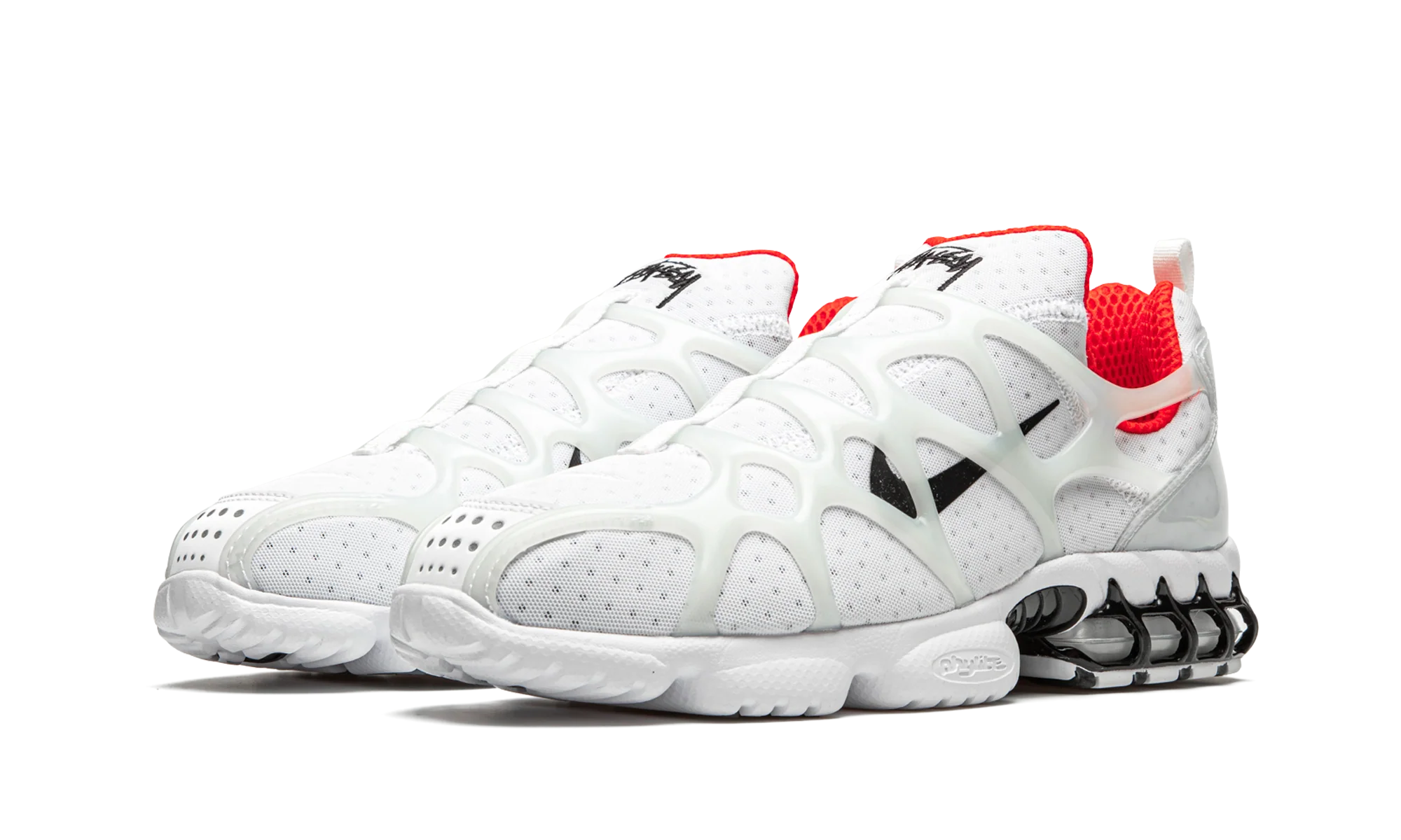 Air Zoom Spiridon Kukini "Stussy - Habanero Red" CJ9918 100
